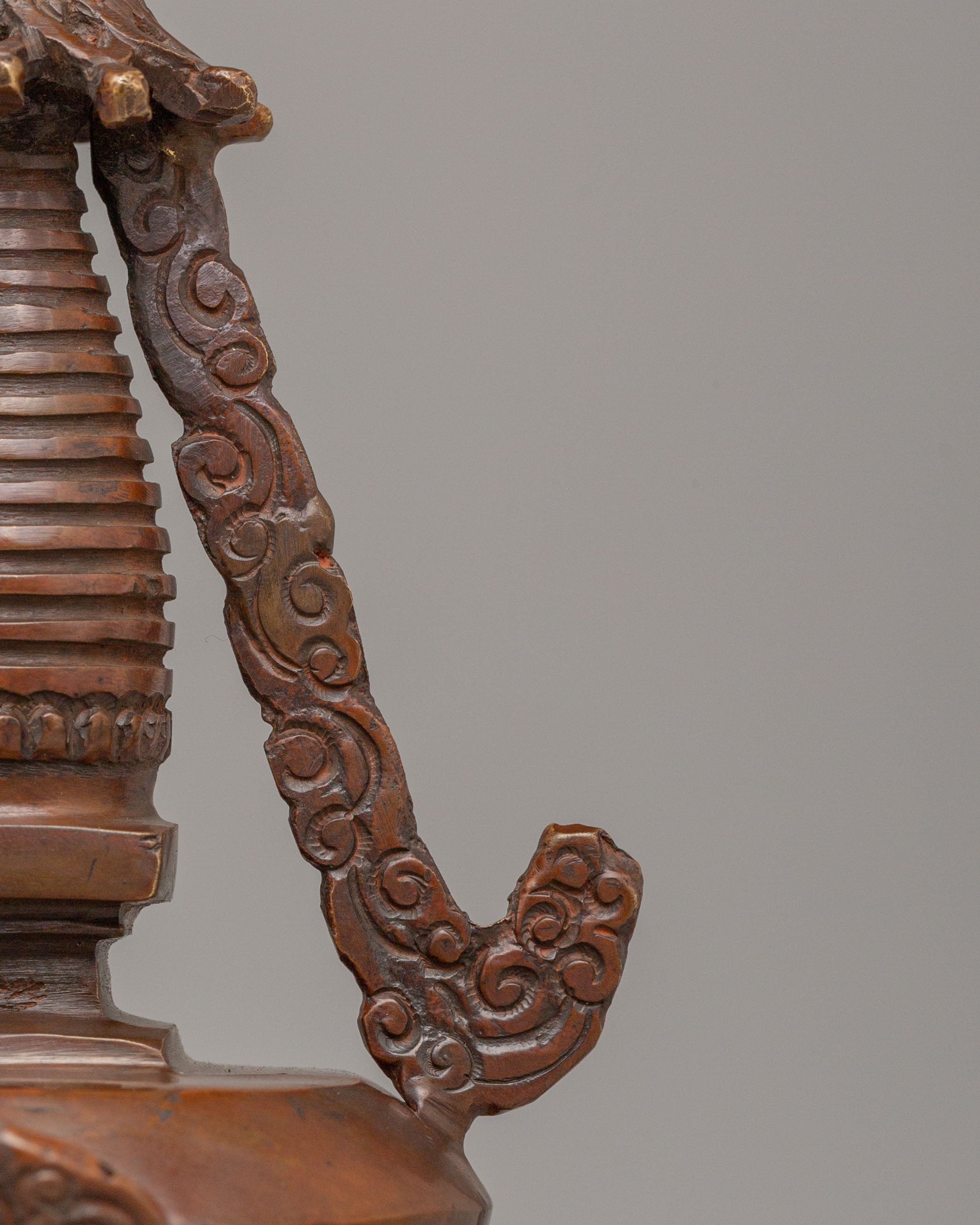 Sacred Ritual Lotus Blossom Stupa | Symbol of Enlightenment