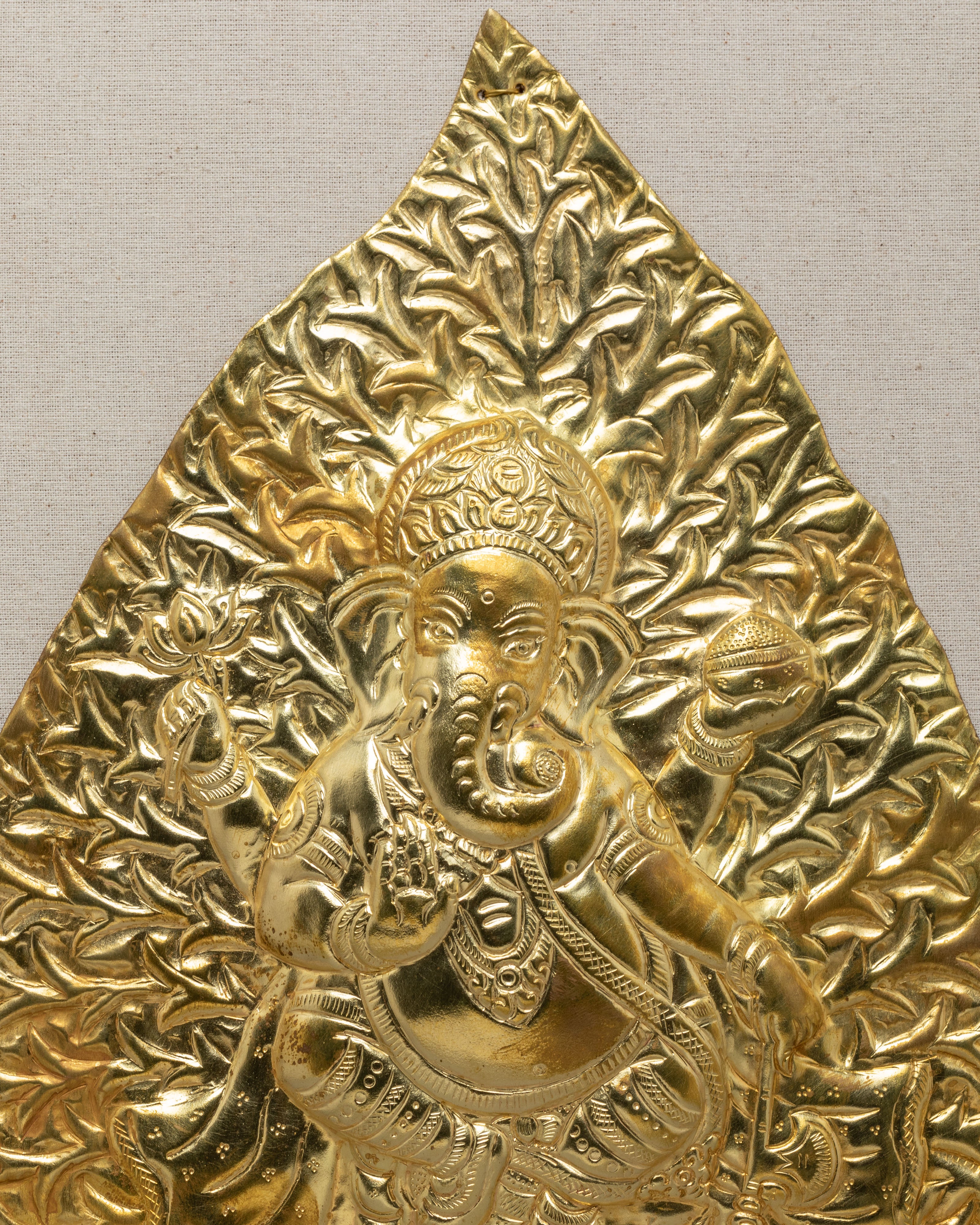 Decorative Ganesh Wall Hanging | Hindu Elephant God Art