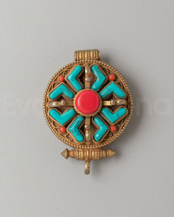 Traditional  Handcrafted Ghau Box Locket 