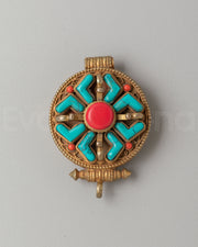 Traditional  Handcrafted Ghau Box Locket 