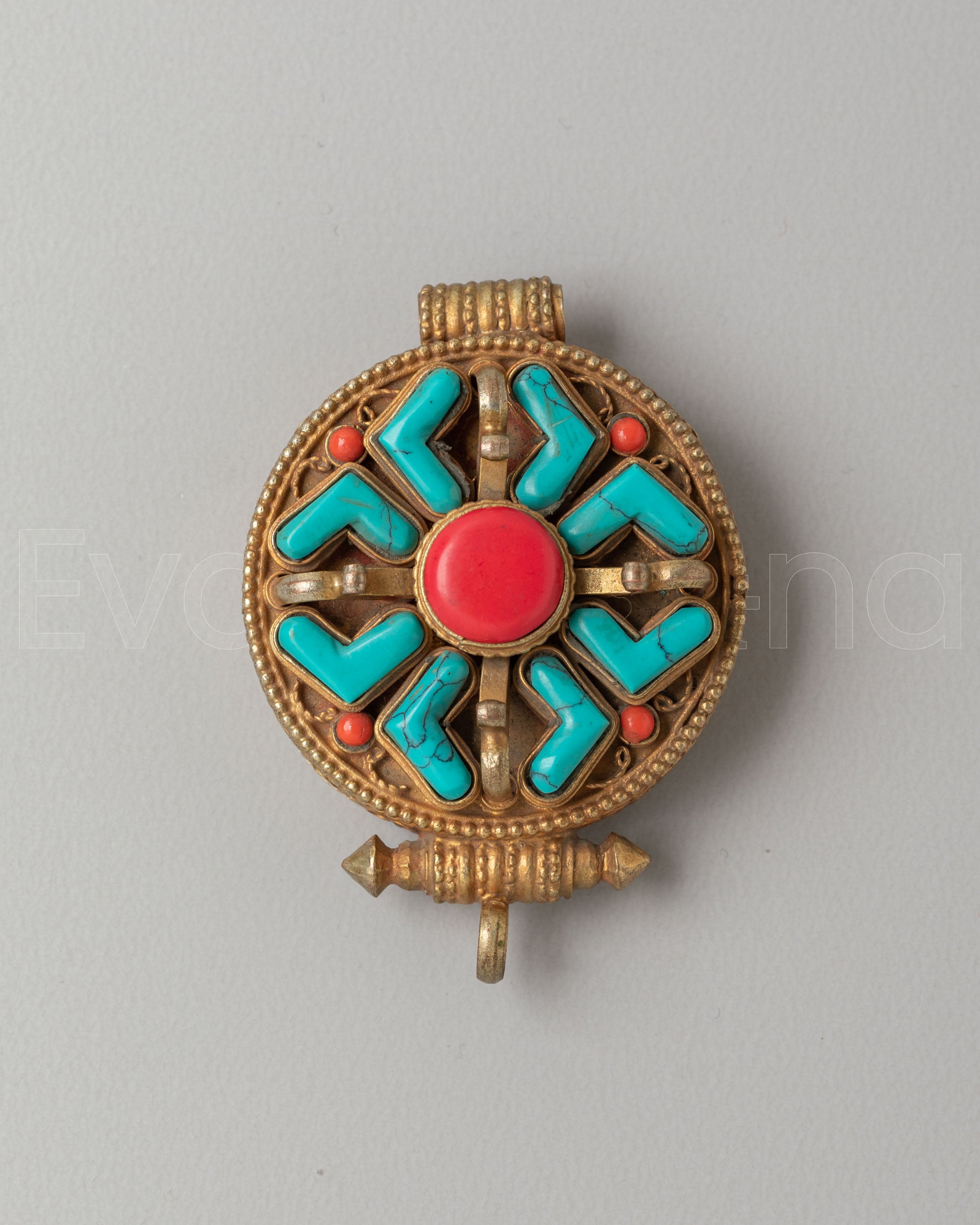 Traditional  Handcrafted Ghau Box Locket 