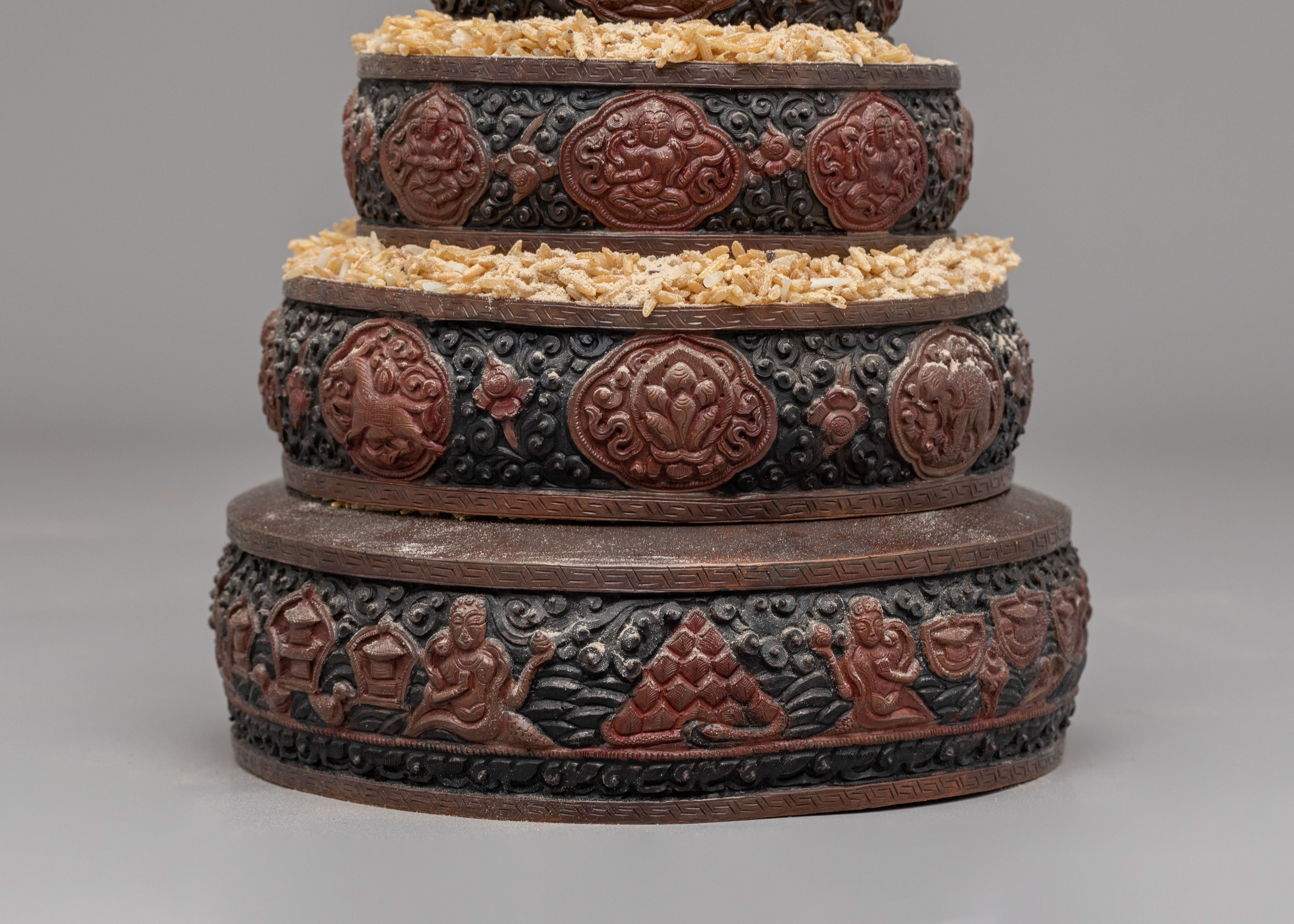 Handcrafted Mandala Offering | Spiritual Decor for Meditation & Rituals