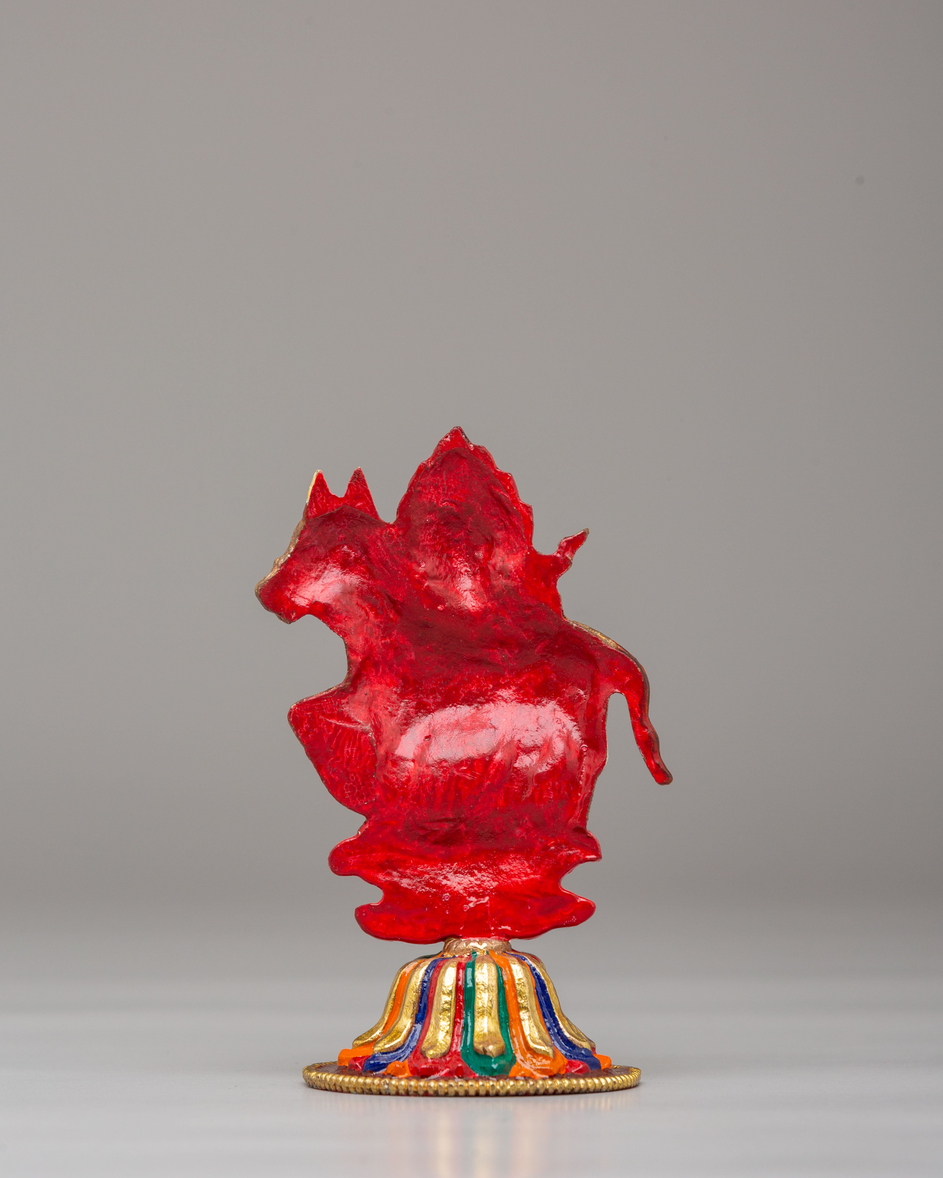 Tibetan Chakravartin Possessions Sculpture | Sacred Spiritual Decor
