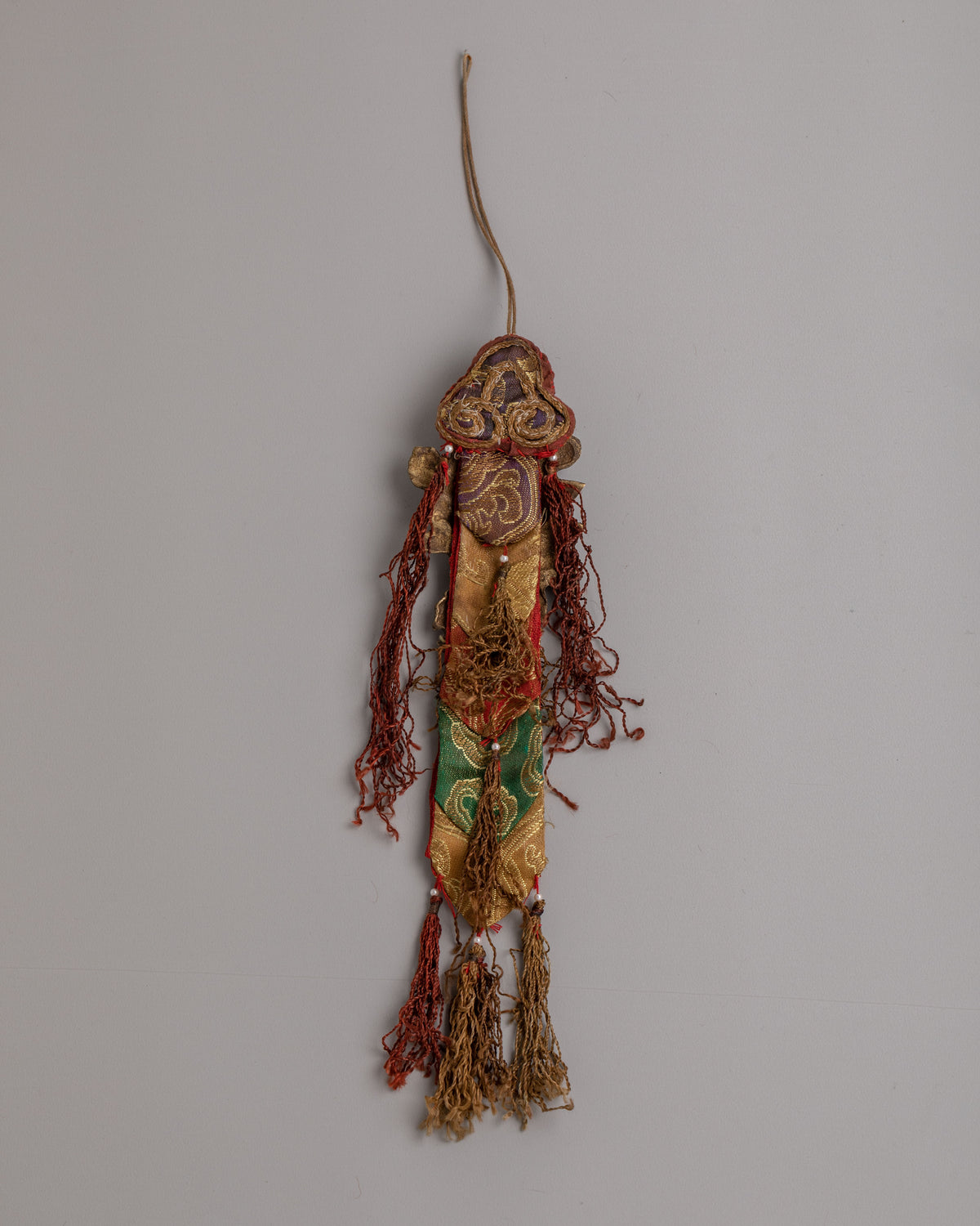 Himalayan Flower Decorative Hanging | Traditional Brass Ornament