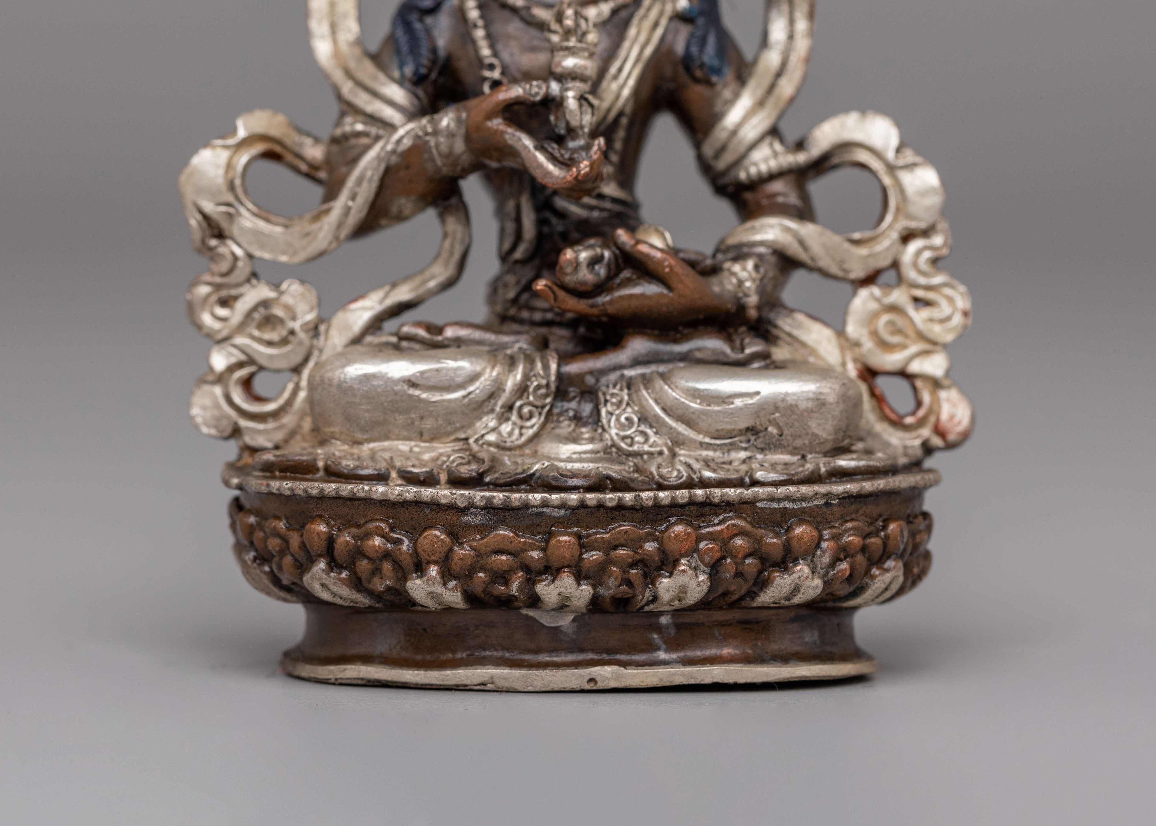 Himalayan Handmade Vajrasattva Statue | Spiritual Meditation Altar Decor