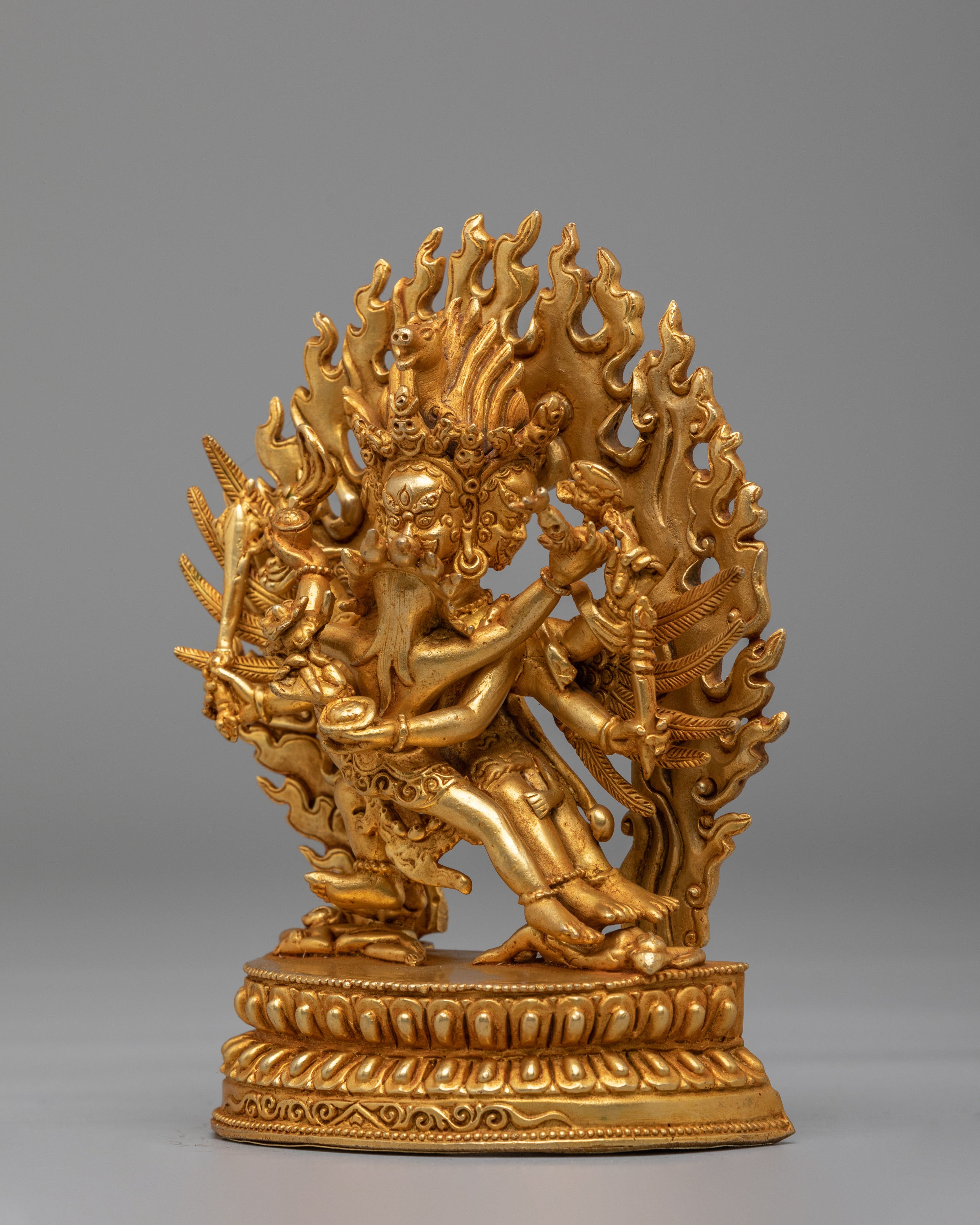 Traditional Hayagriva Deity Statue | Wrathful Protector