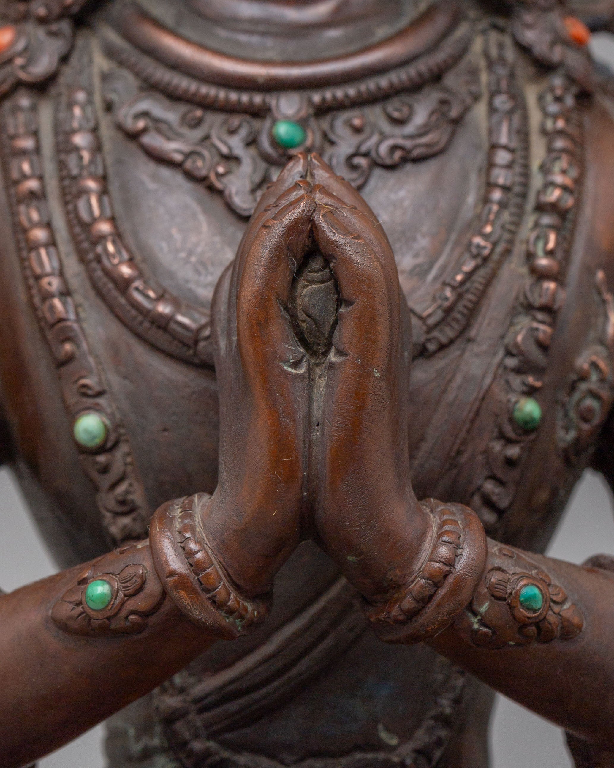 Tibetan Avalokiteshvara Chenrezig Statue | Spiritual Home Decor
