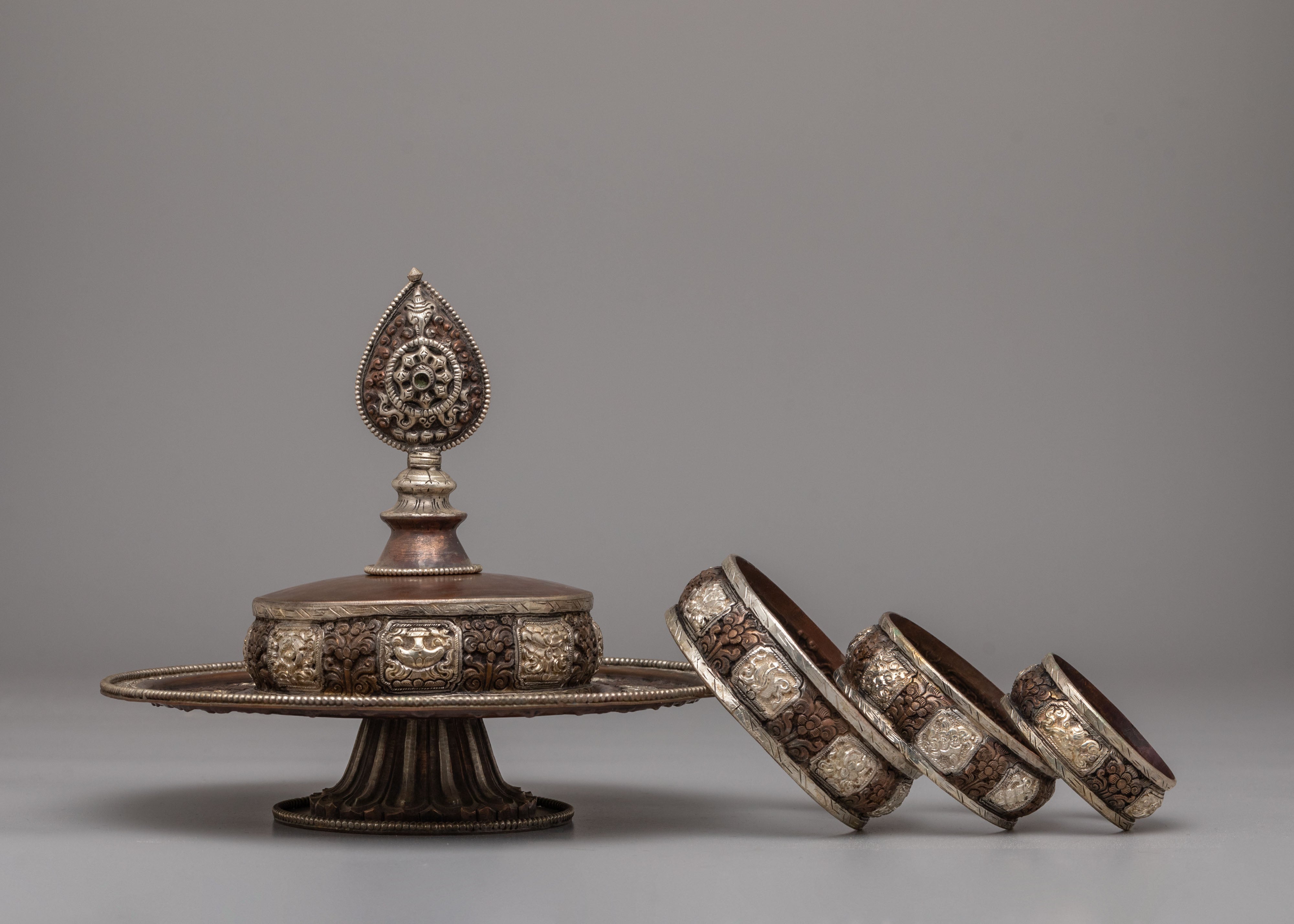 Buddhist Mandala Offering For Ritual | Symbol of Spiritual Enlightenment