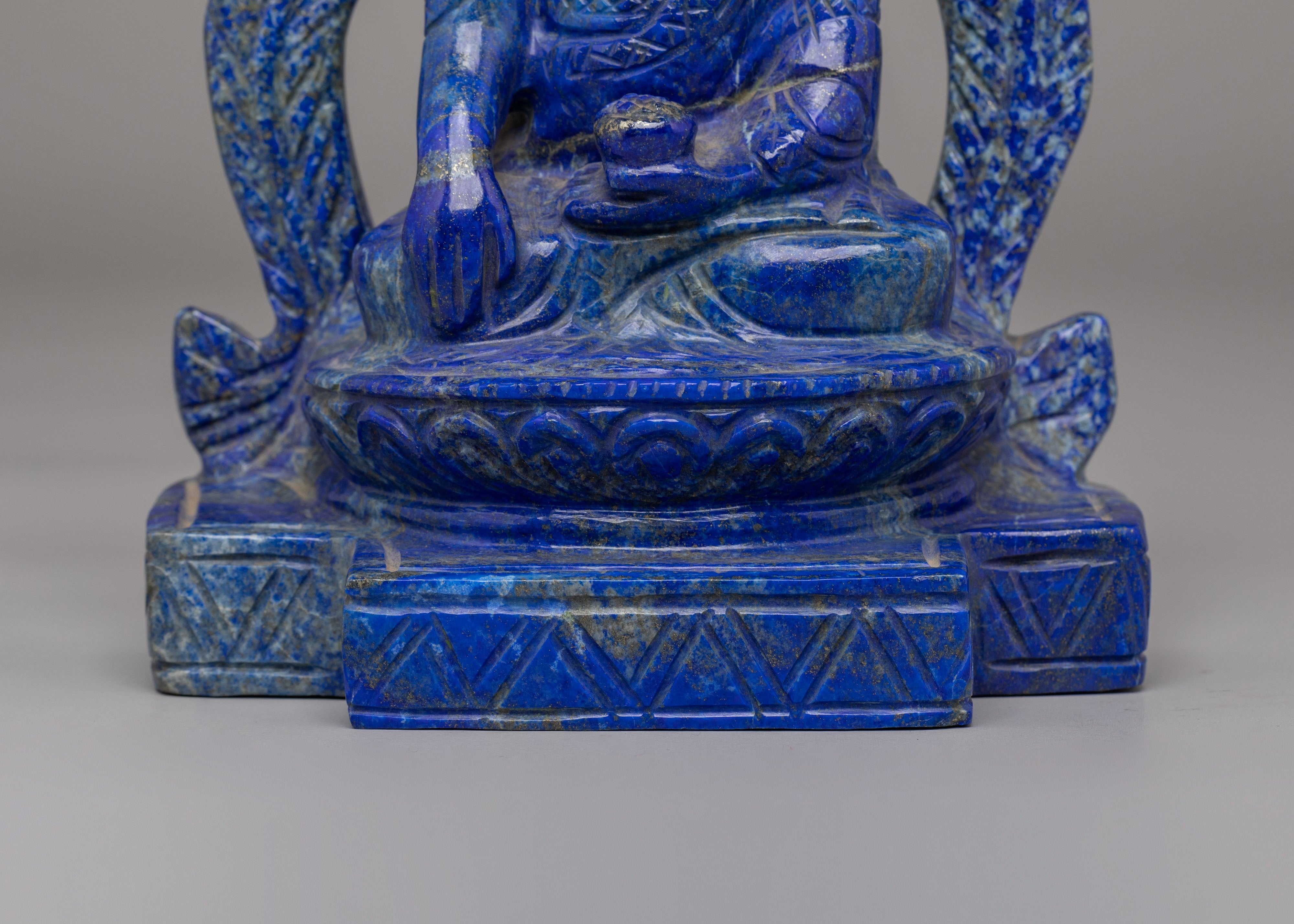 Spiritual Shakyamuni Buddha Deity Sculpture | Traditional Tibetan Buddhist Artwork