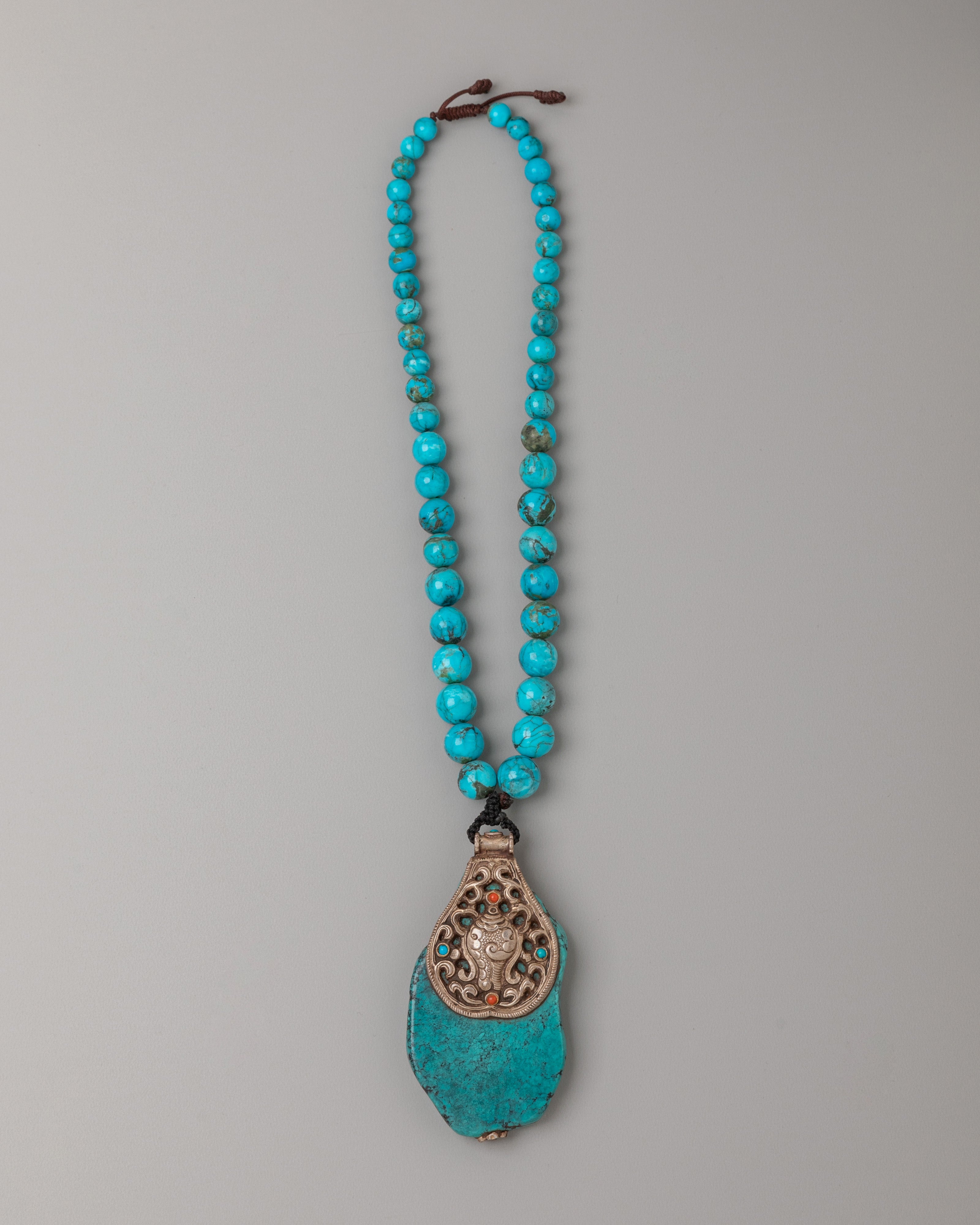 Sacred Handmade Locket | Spiritual Jewelry for Protection and Meditation