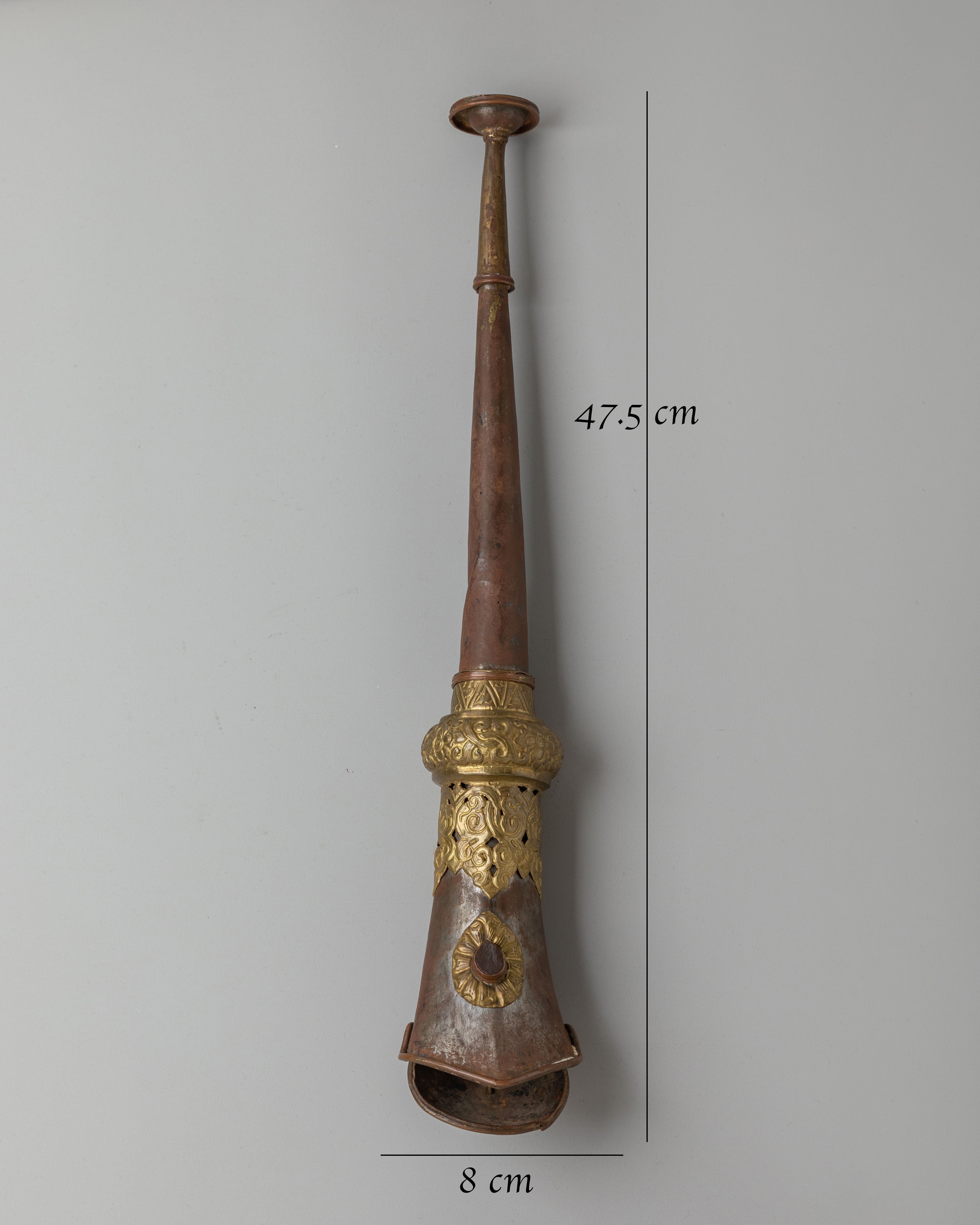 Kangling Set For Buddhist Ceremonies | Tibetan Ritual Trumpet