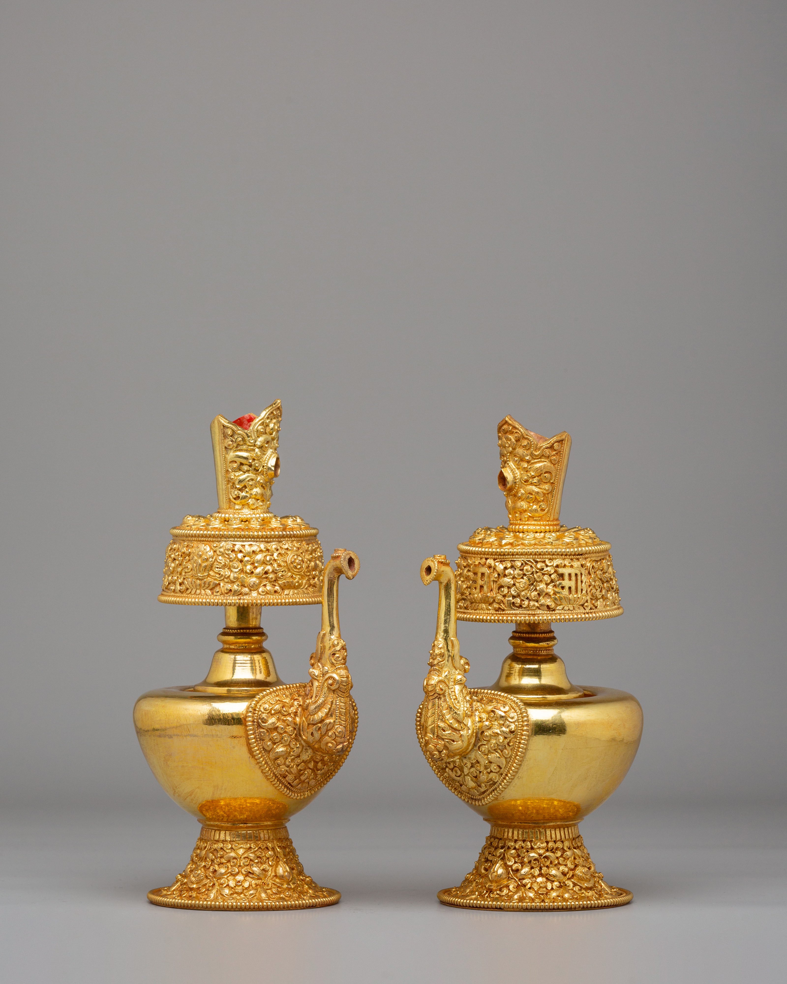 Sacred Buddhist Ritual Bhumba Set | Perfect for Ceremonies and Altar Offerings