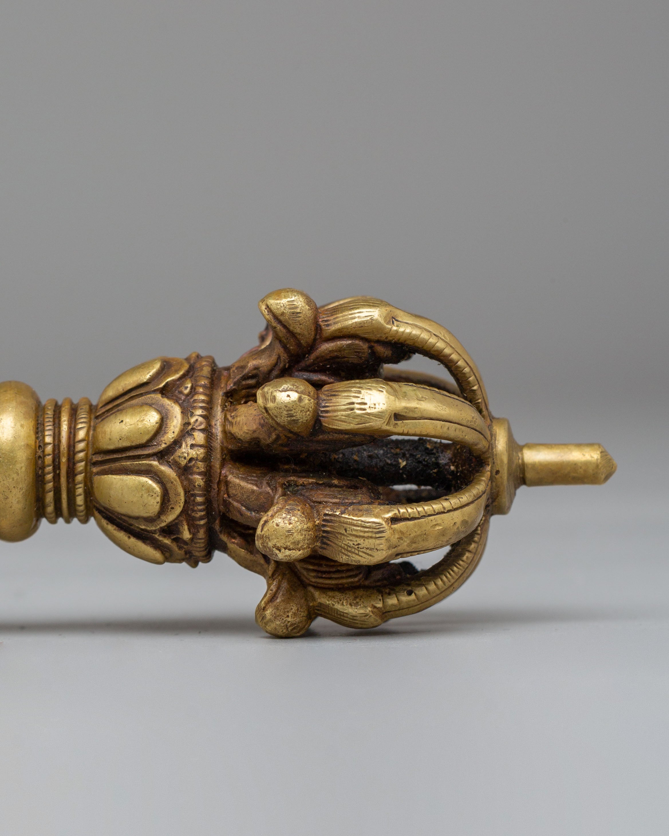 Sacred Vajra and Bell Set for Ritual | Handcrafted Buddhist Meditation Tools