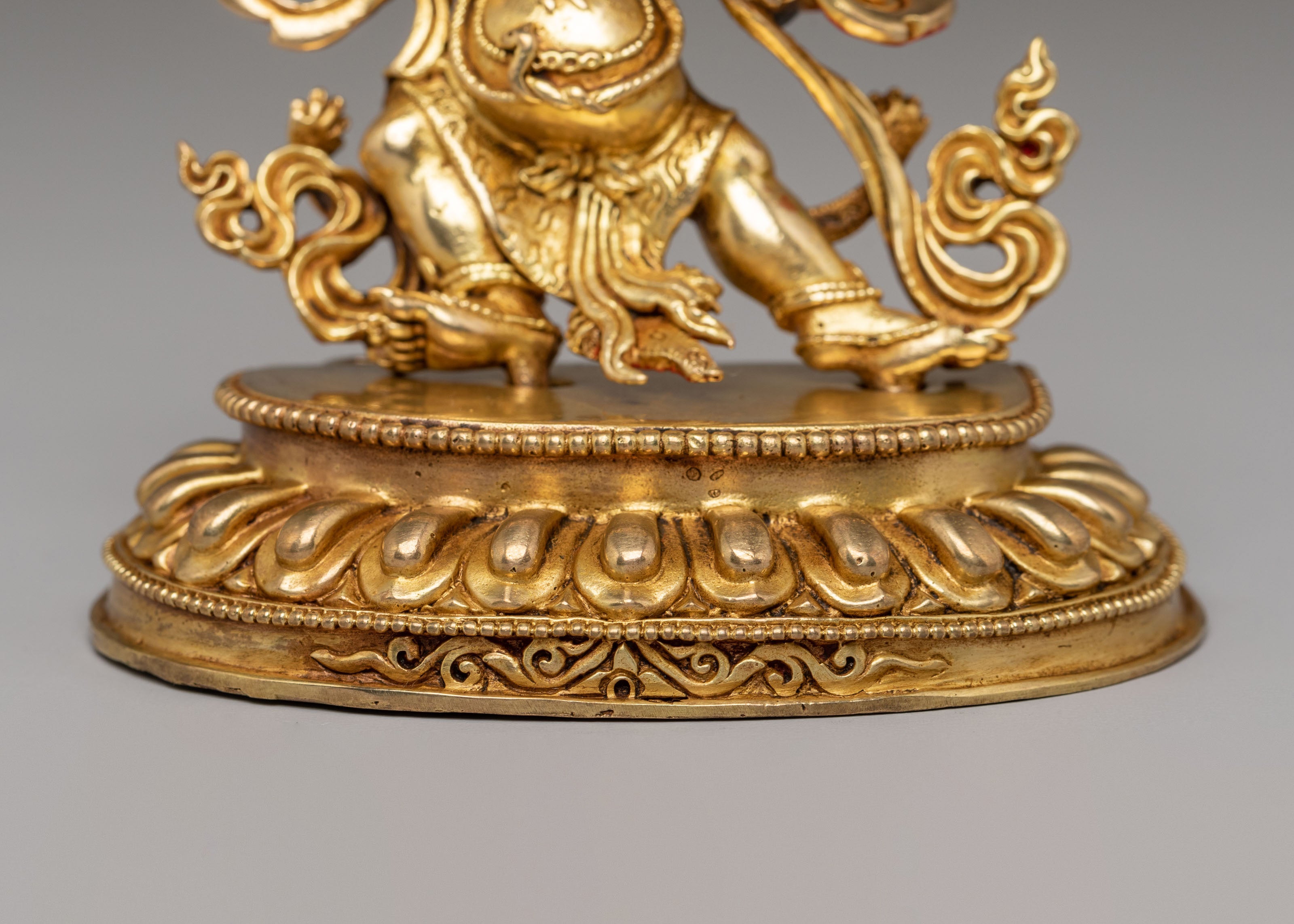 Machine Made Vajrapani Figurine | Buddhist Decor for Meditation Space