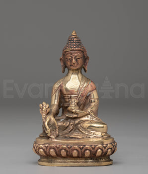 Handmade Buddhist Medicine Buddha Statue | Symbol of Healing