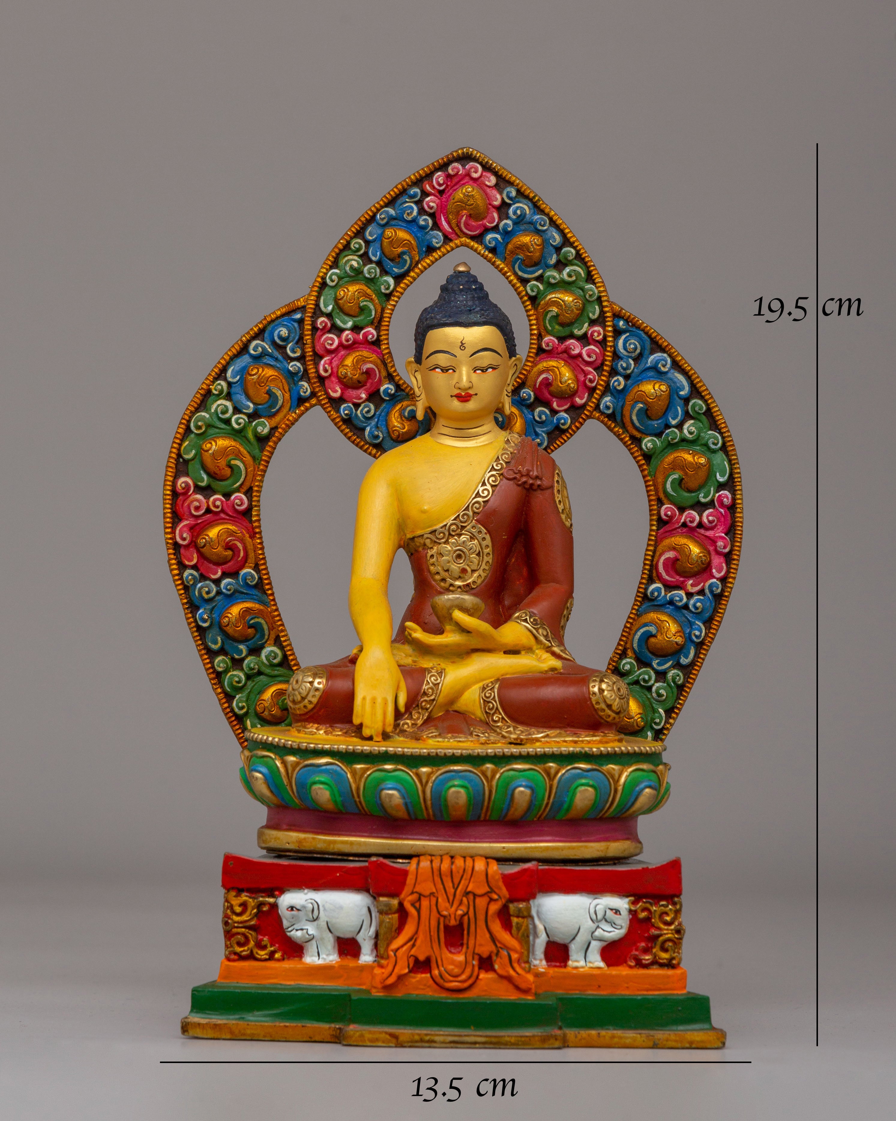 Shakyamuni Buddha Peaceful Figurine | Buddha for Meditation