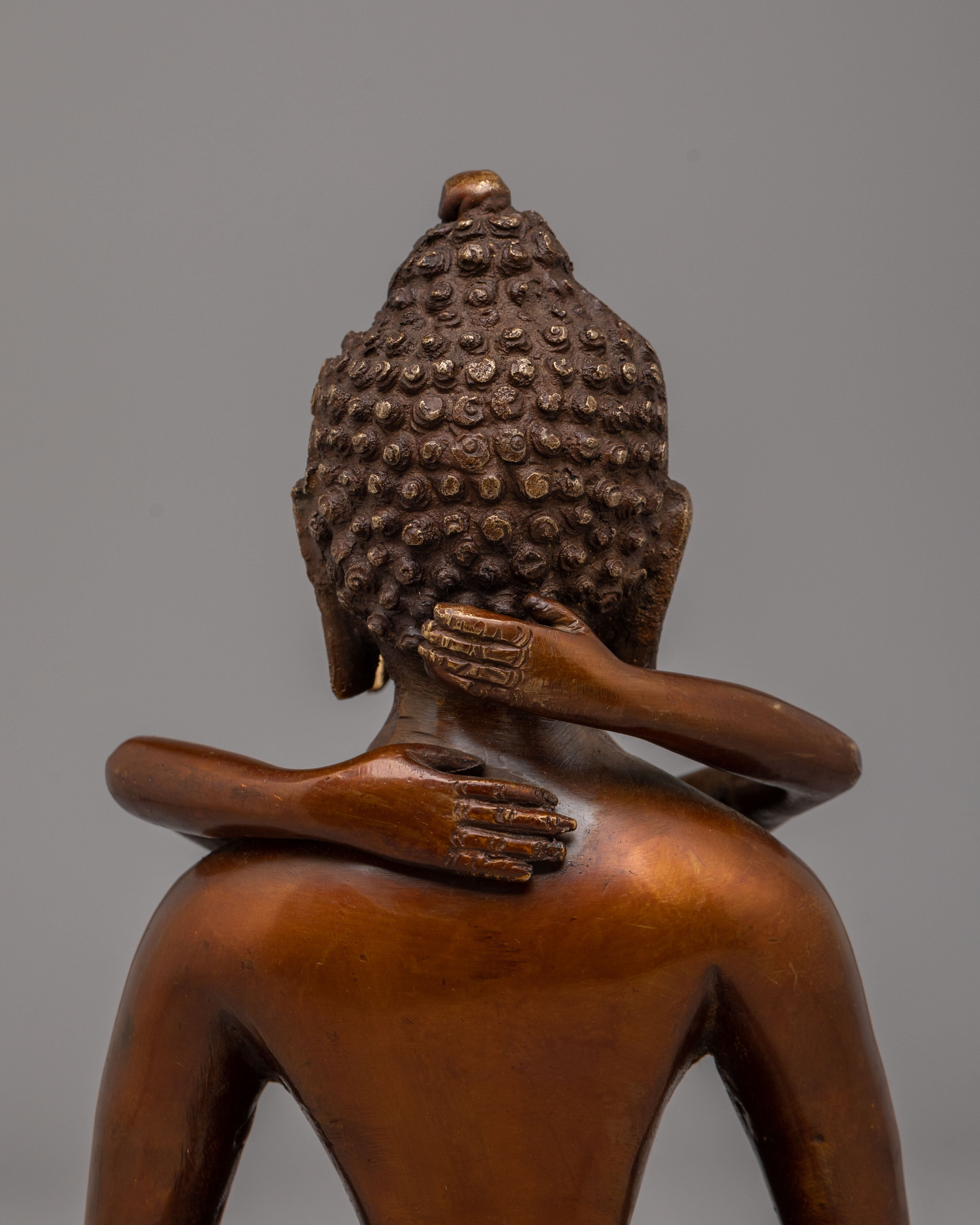 Handmade Samantabhadra With Consort | Tibetan Deity Sculpture
