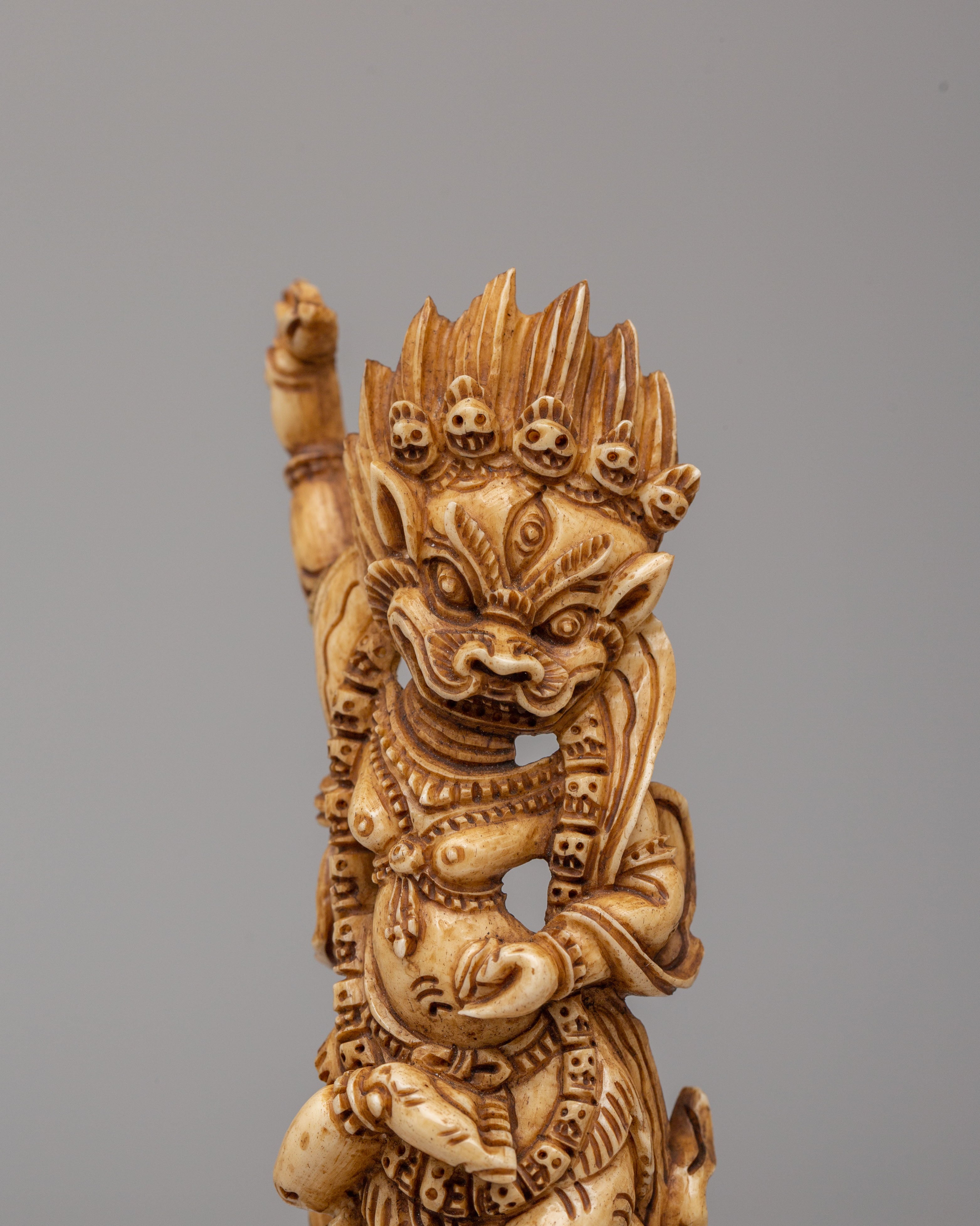 Traditional Bone Sculpture | Handcrafted Spiritual Decor