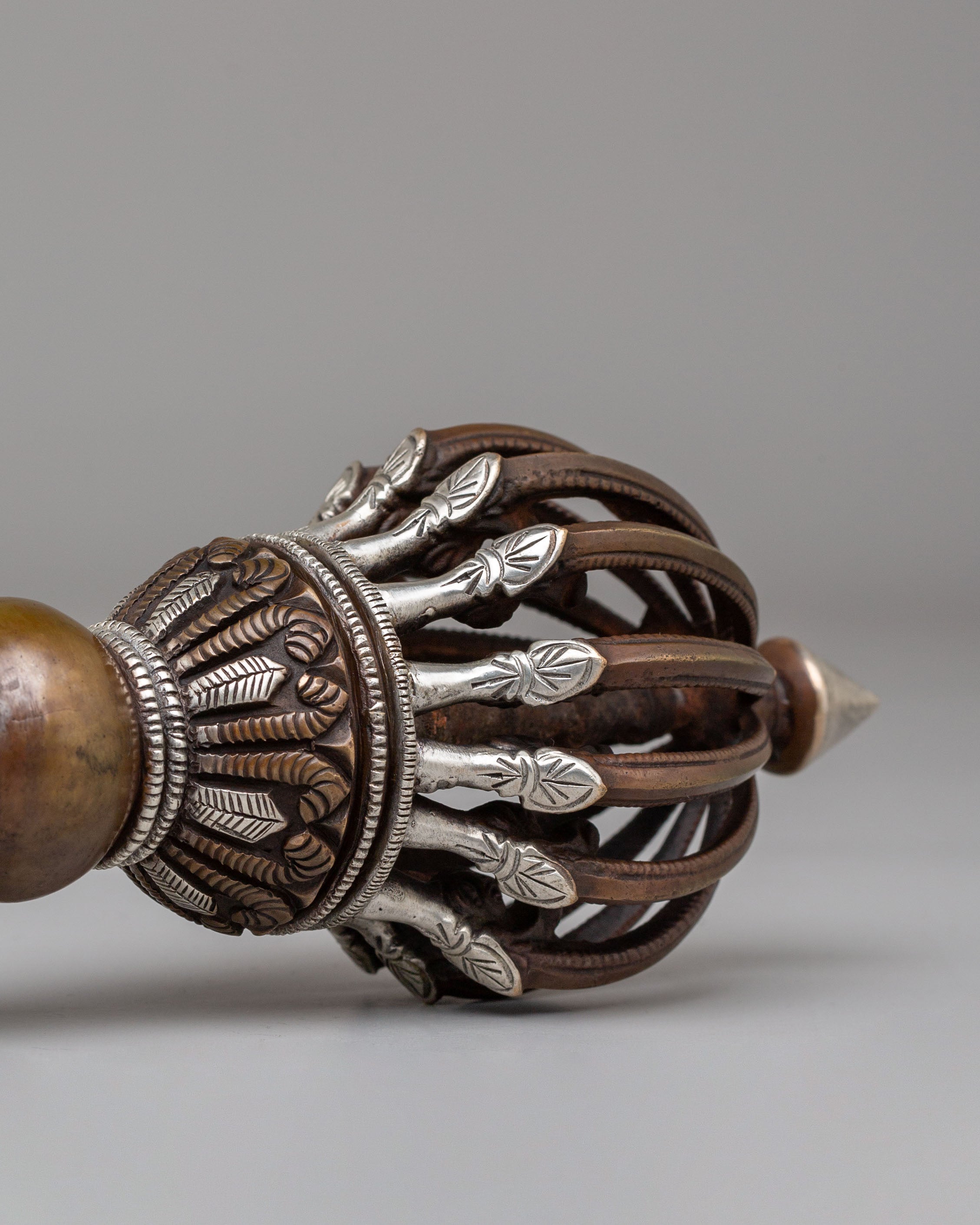 Handcrafted Tibetan Vajra for Ritual | Symbol of Power & Enlightenment