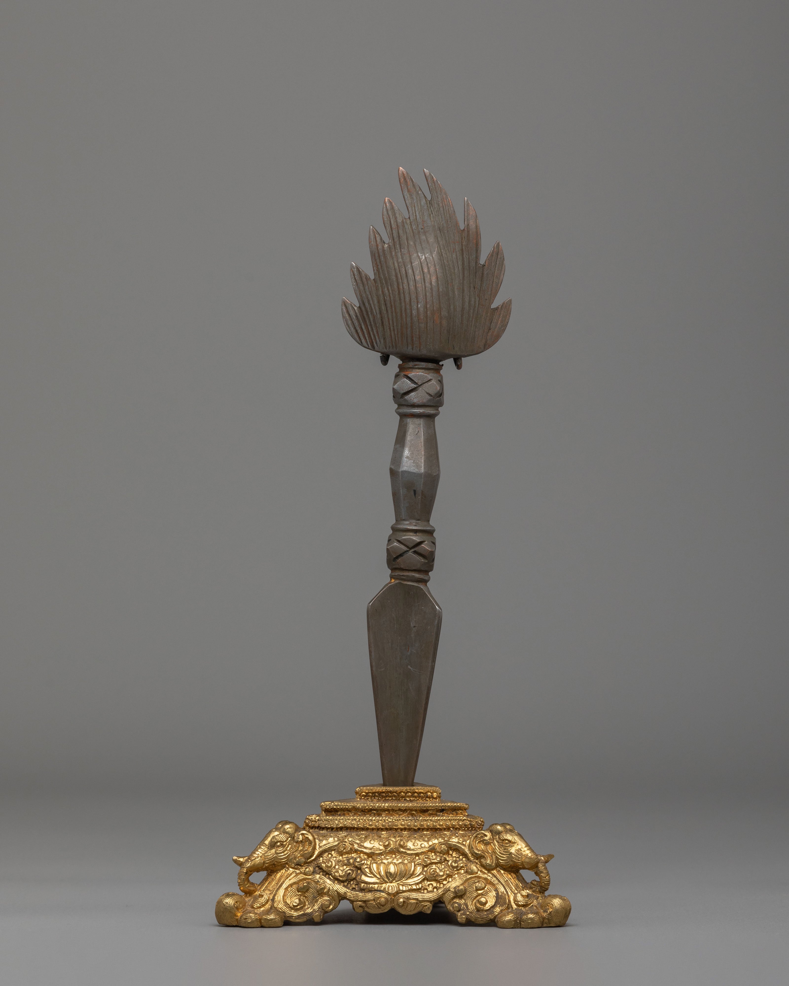 Vajrayana Three Sided Phurba | Symbol of Power, Purification, and Spiritual Protection