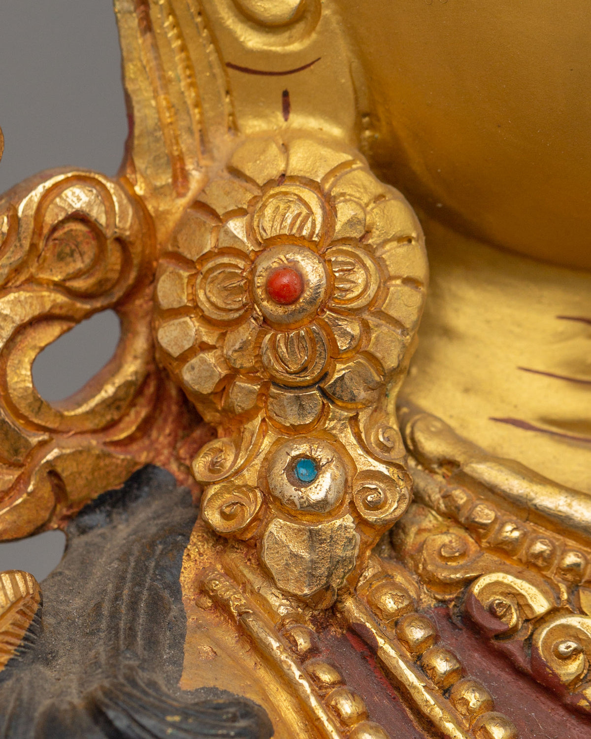 Tibetan Healing Deity White Tara Statue | Handcrafted Spiritual Decor