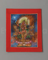 Vajravarahi Thangka For Locket 