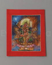 Vajravarahi Thangka For Locket 