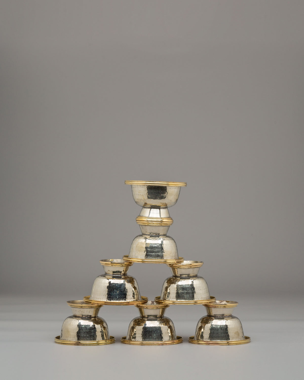 Seven Buddhist Offering Bowl Set | Perfect for Altar, Meditation & Spiritual Rituals