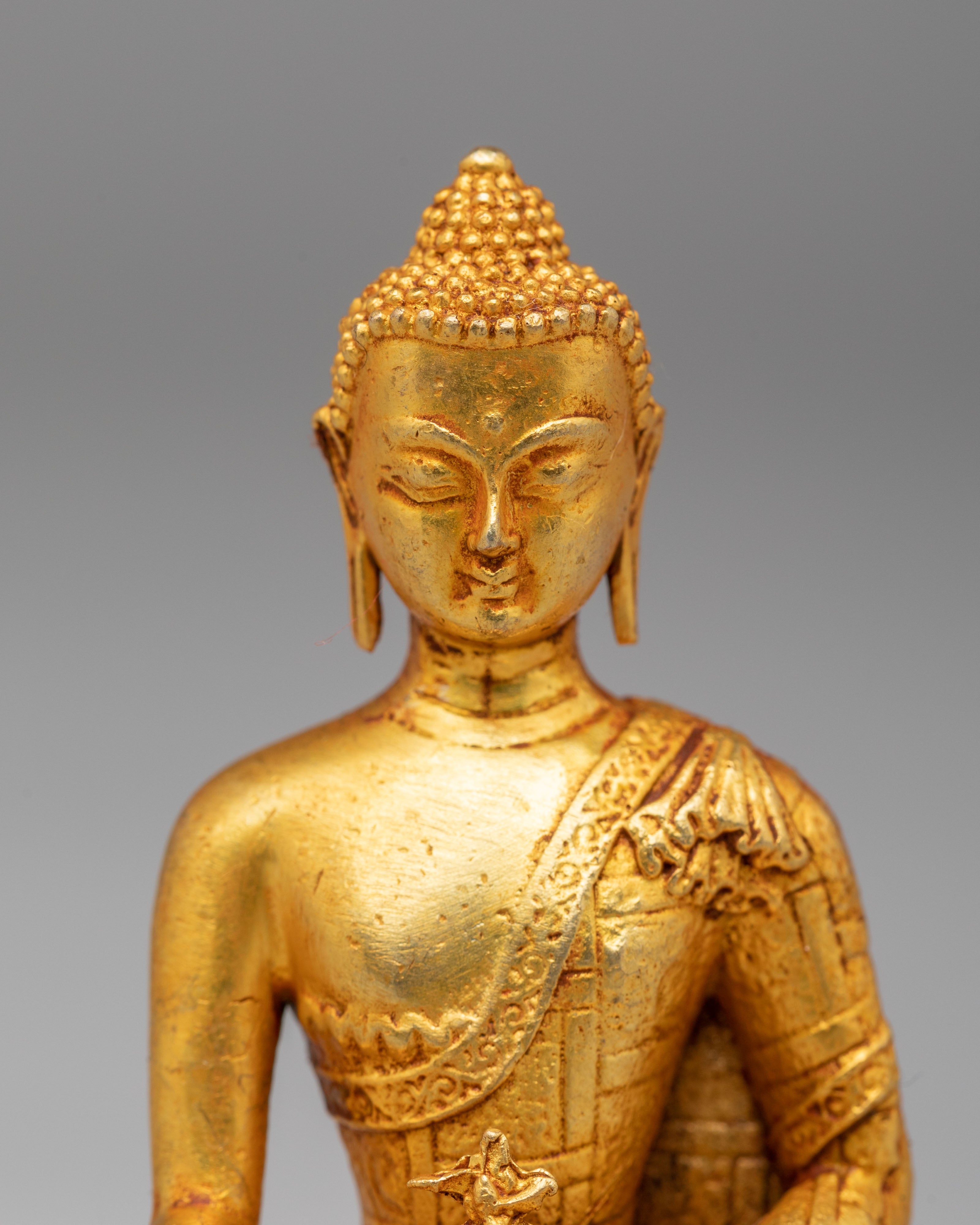 Spiritual Medicine Buddha Healing Statue | Tibetan Buddha Figurine for Meditation