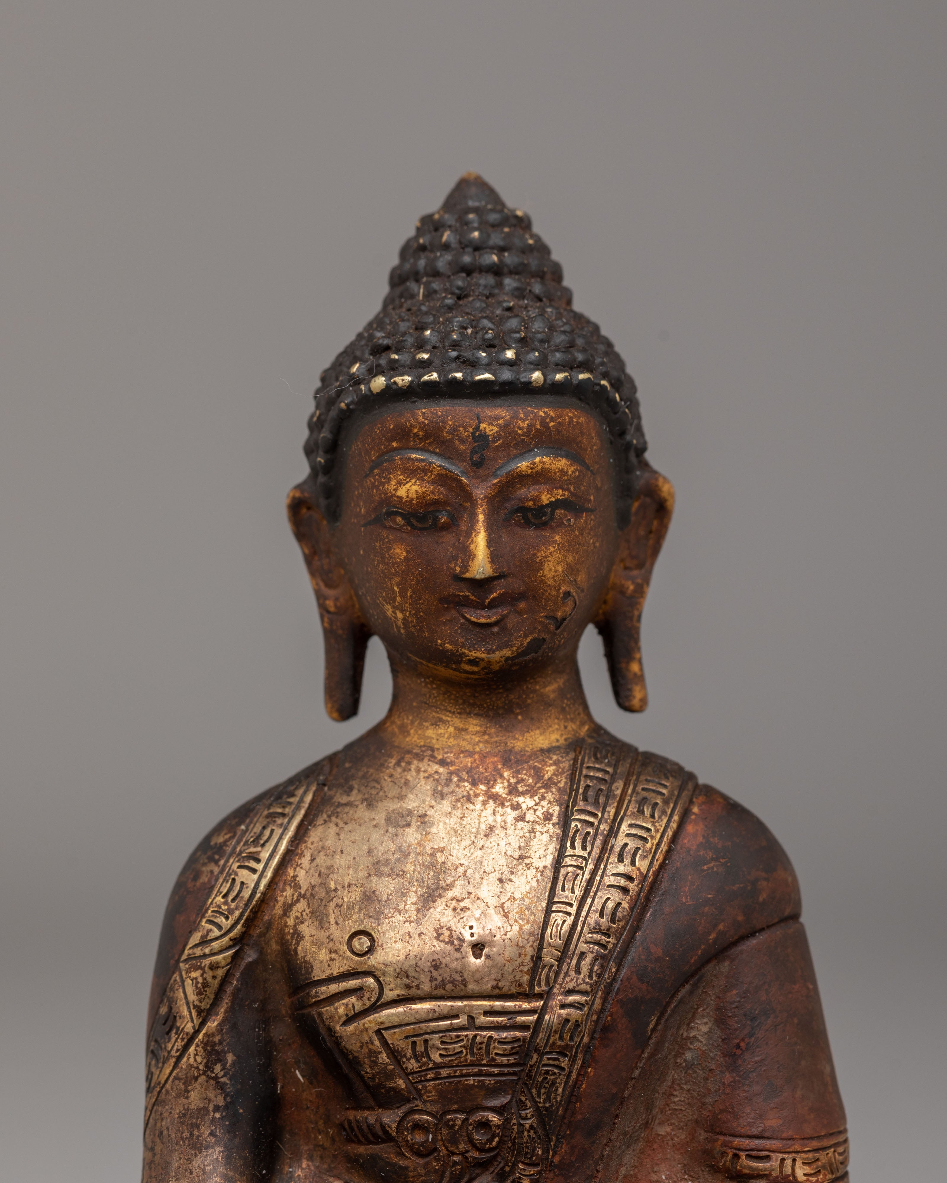 Shakyamuni Buddha Spiritual Figurine | Tibetan Home Decor
