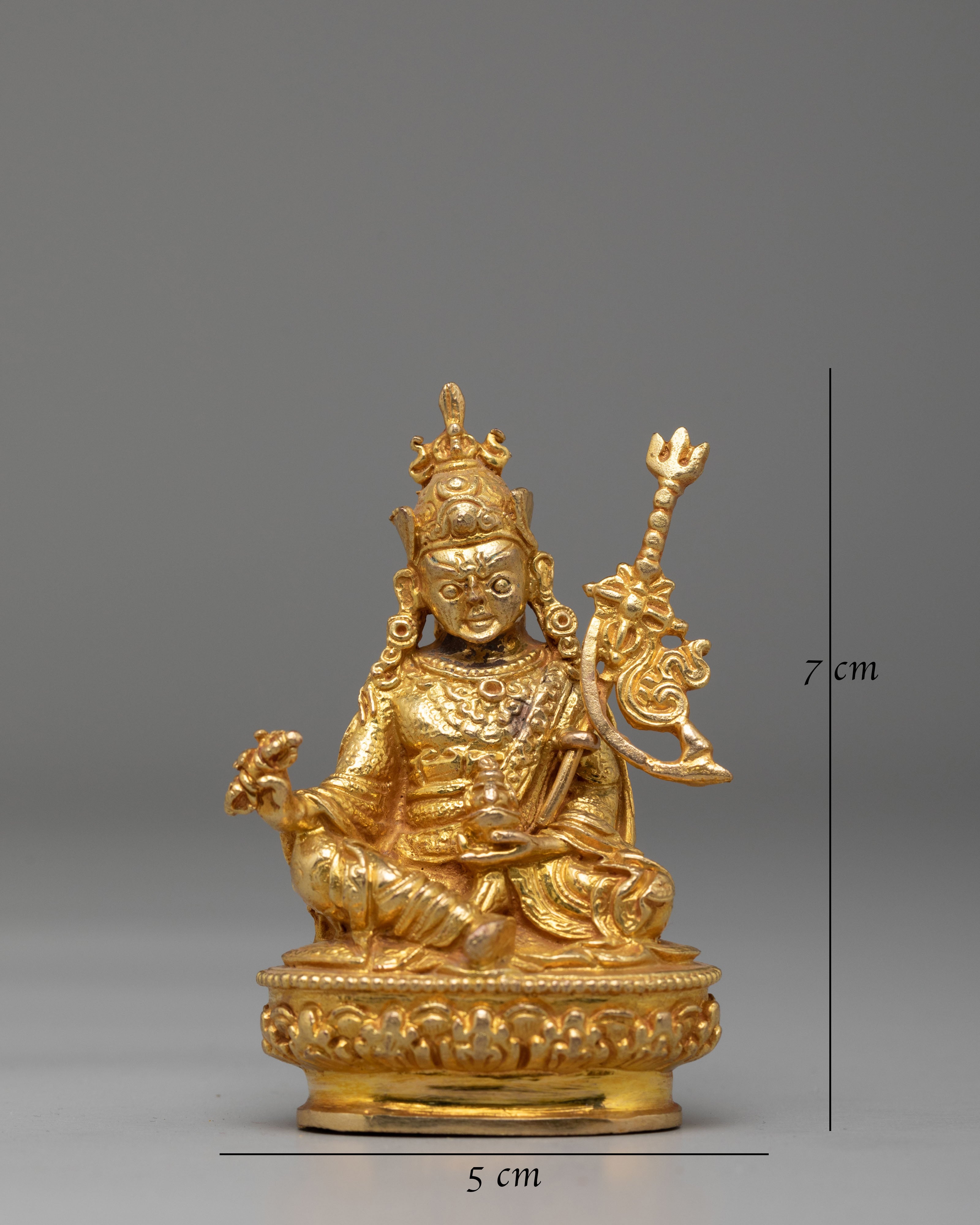 Tibetan Guru Rinpoche Spiritual Statue | Himalayan Artwork