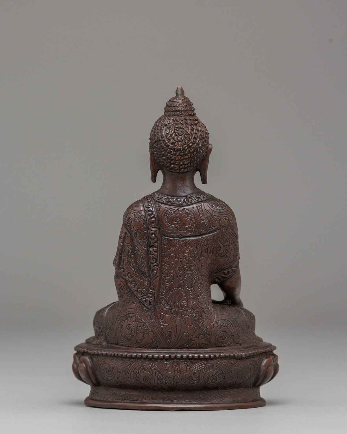 Oxidized Handcrafted Ratnasambhava Statue | Peaceful Jewel-born Buddha
