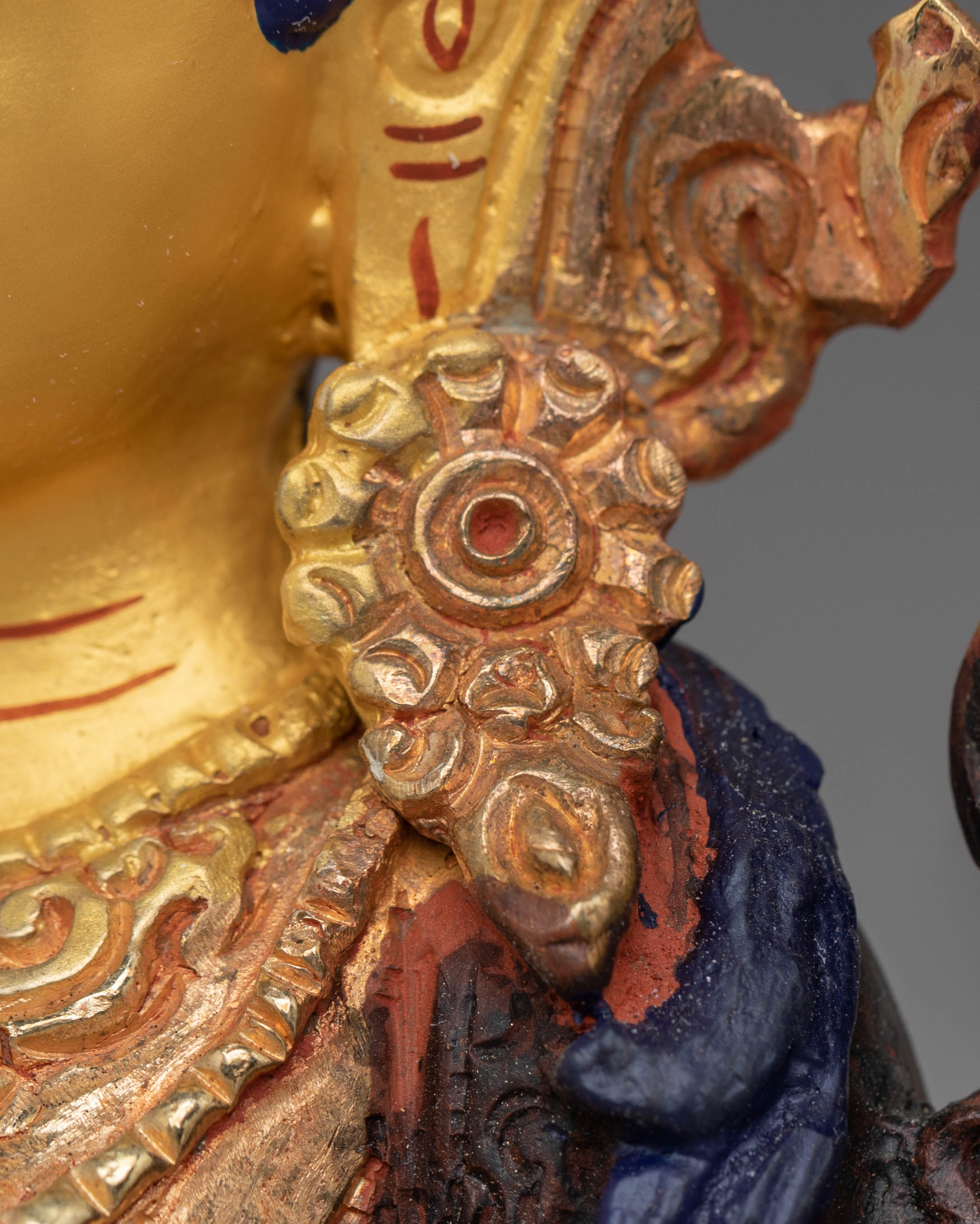 Green Tara Handcrafted Tibetan Sculpture | Himalayan Spiritual Art