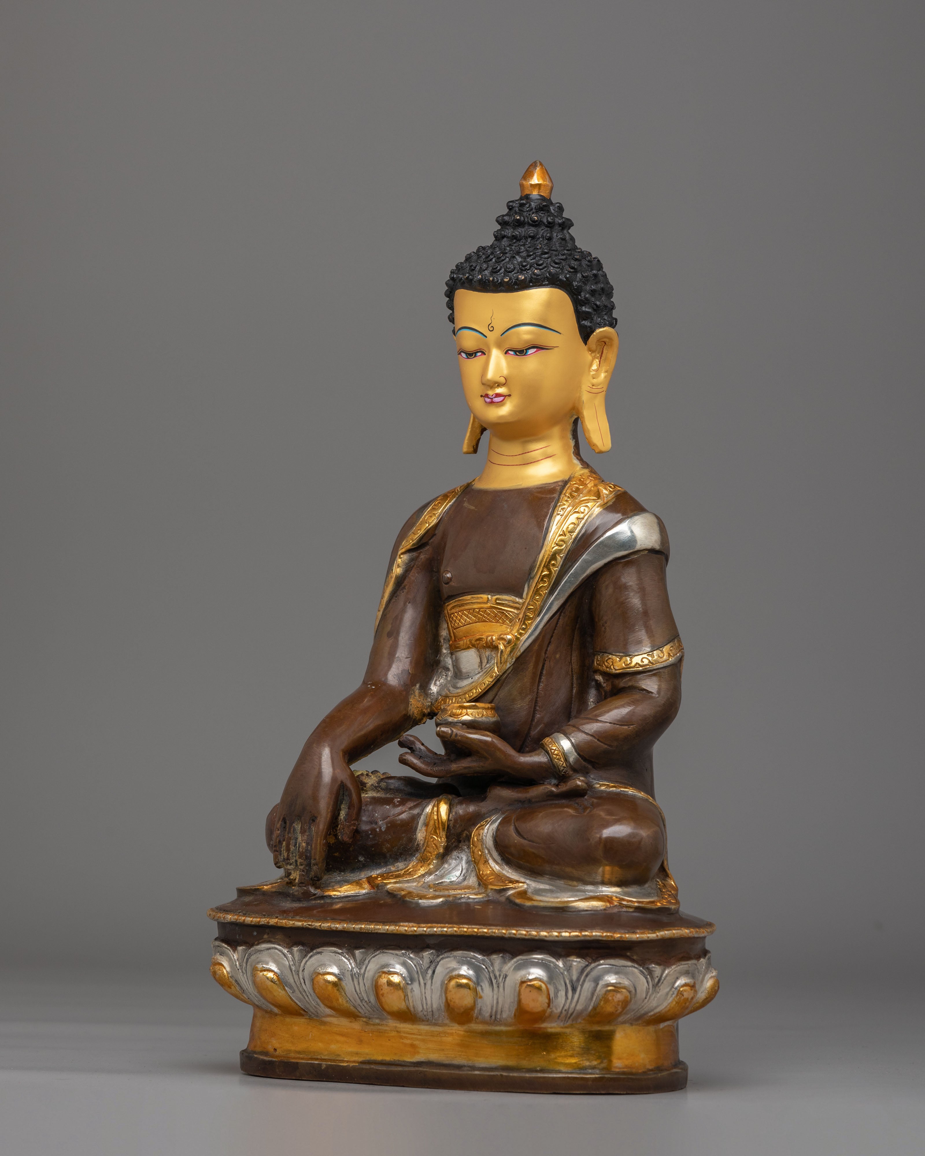 Handmade Buddha Shakyamuni Figurine | Spiritual Decor for Meditation & Peace