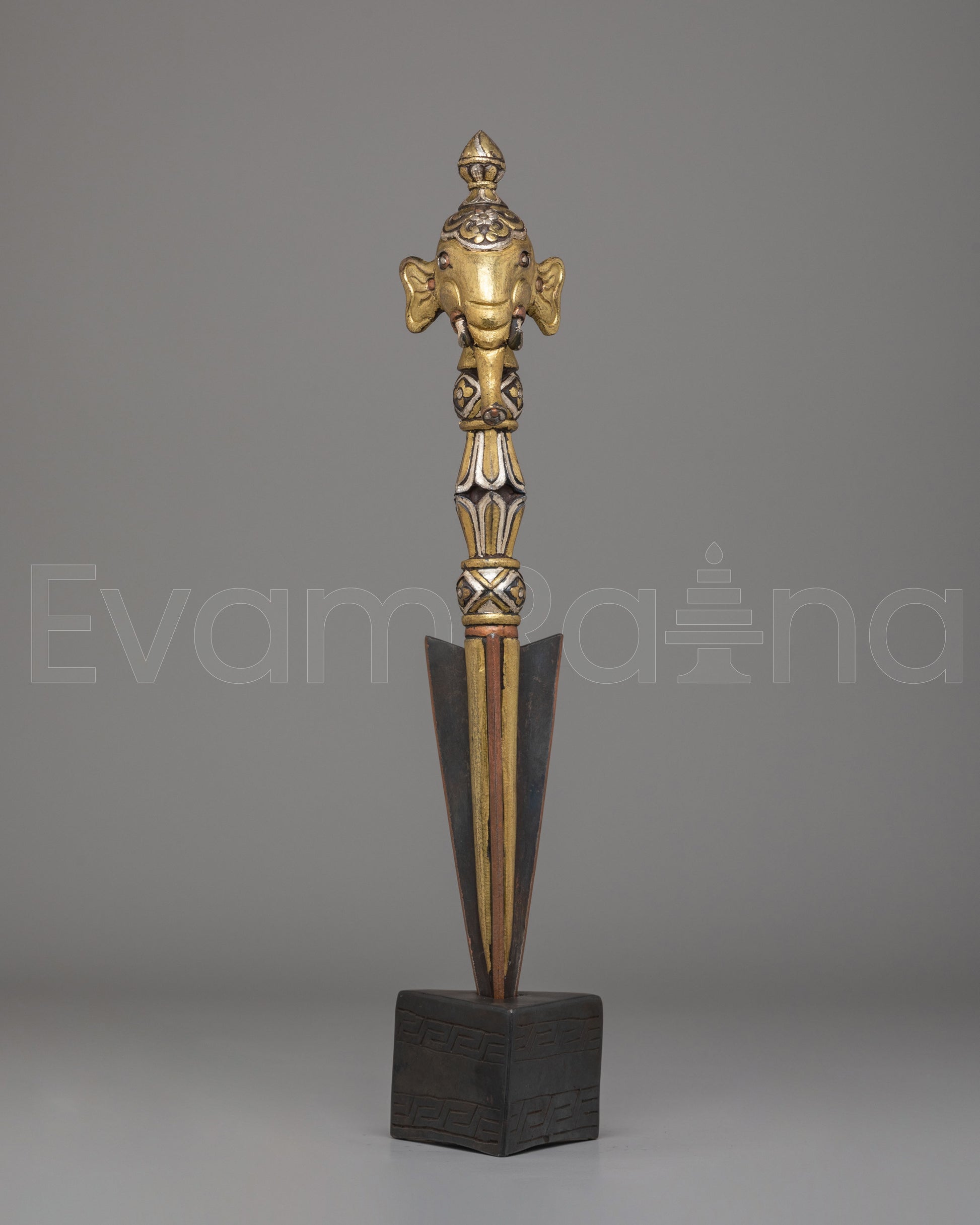 Ritual Dagger with Elephant Motif 