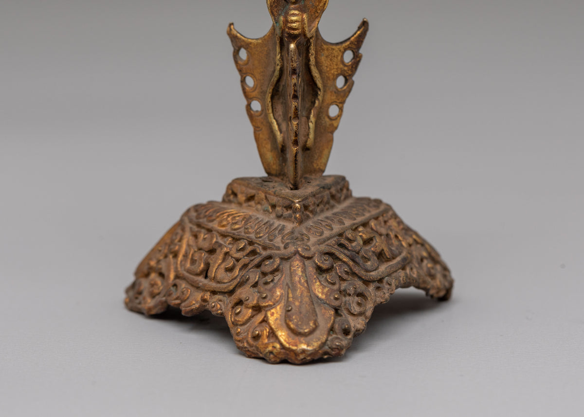Handmade Ritual Dragger Phurba | Sacred Vajrayana Protection Tool