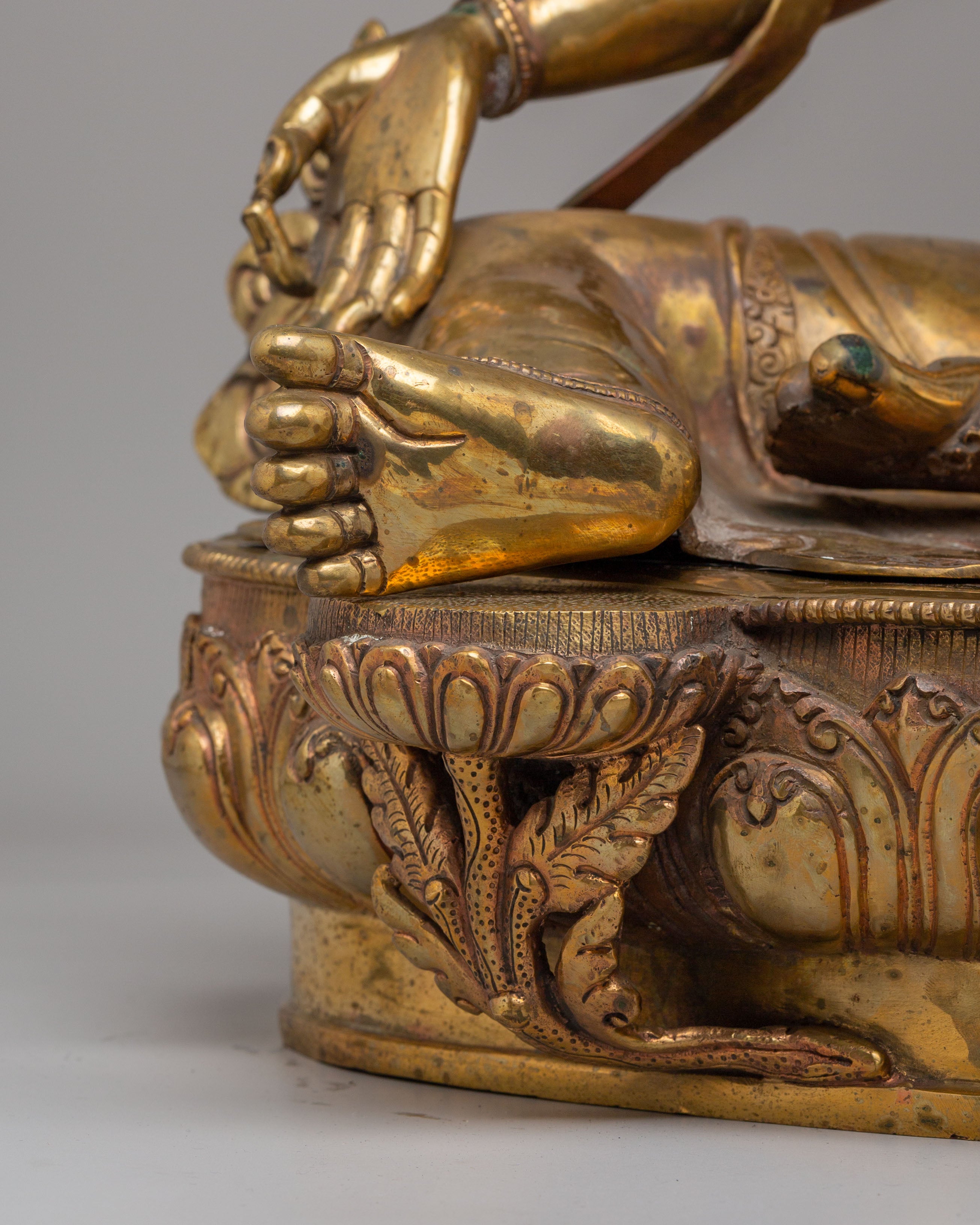 Handcrafted Green Tara Divine Statue | Spiritual Home Decor
