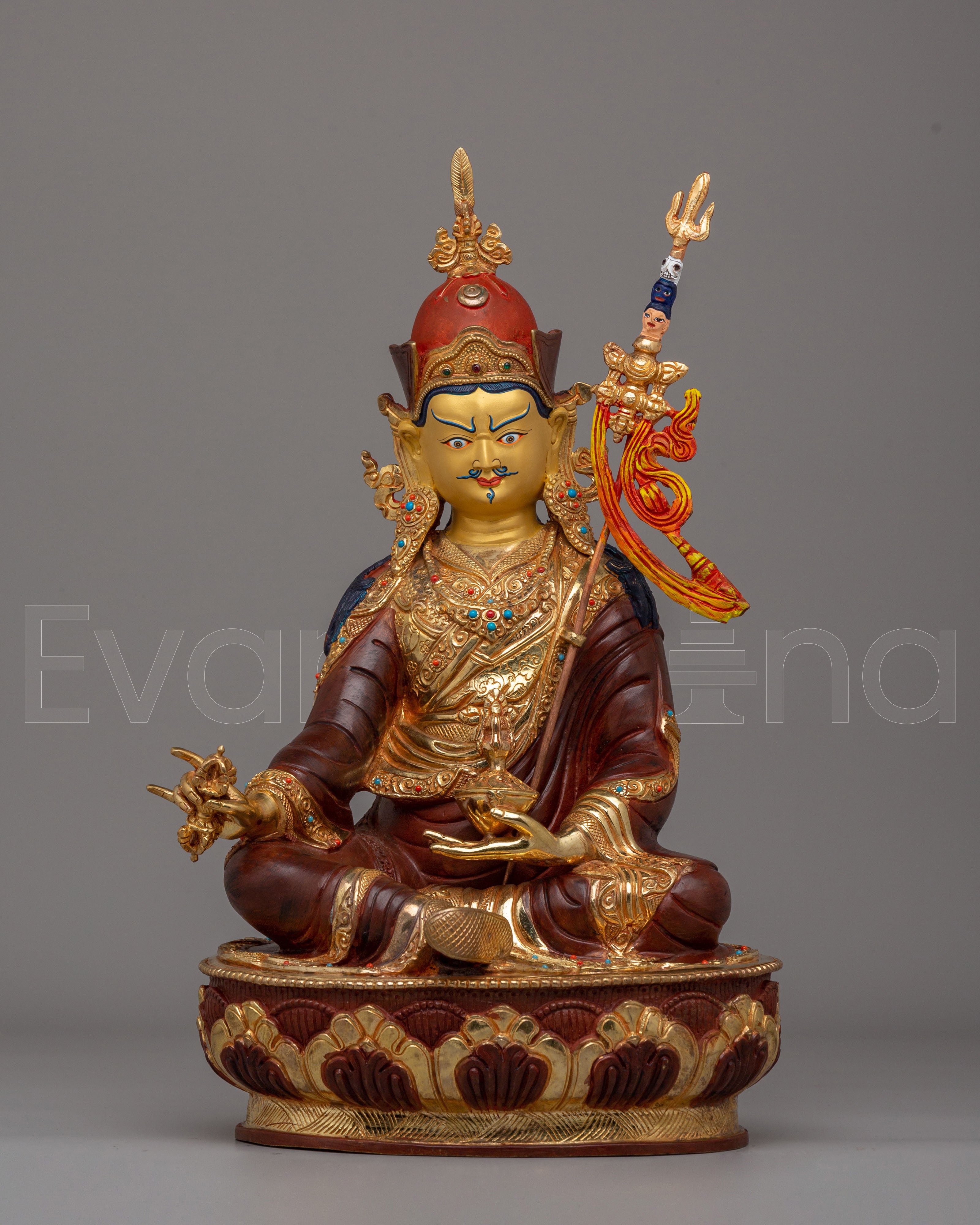 Traditional Guru Padmasambhava Statue