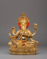 Ganesh Statue : Hindu Deity of Wealth and Wisdom
