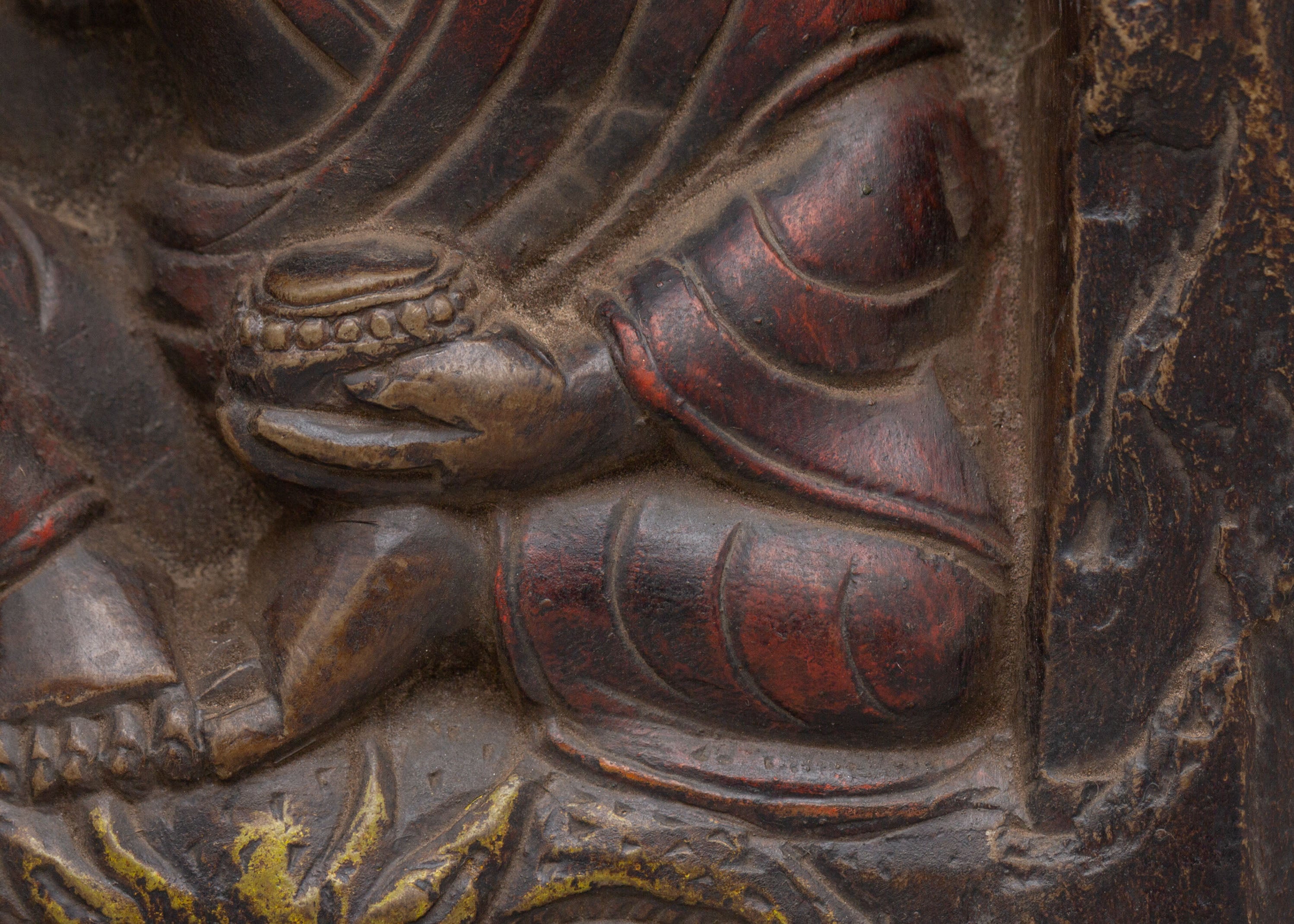 Traditional Milarepa Statue | Tibetan Master of Meditation
