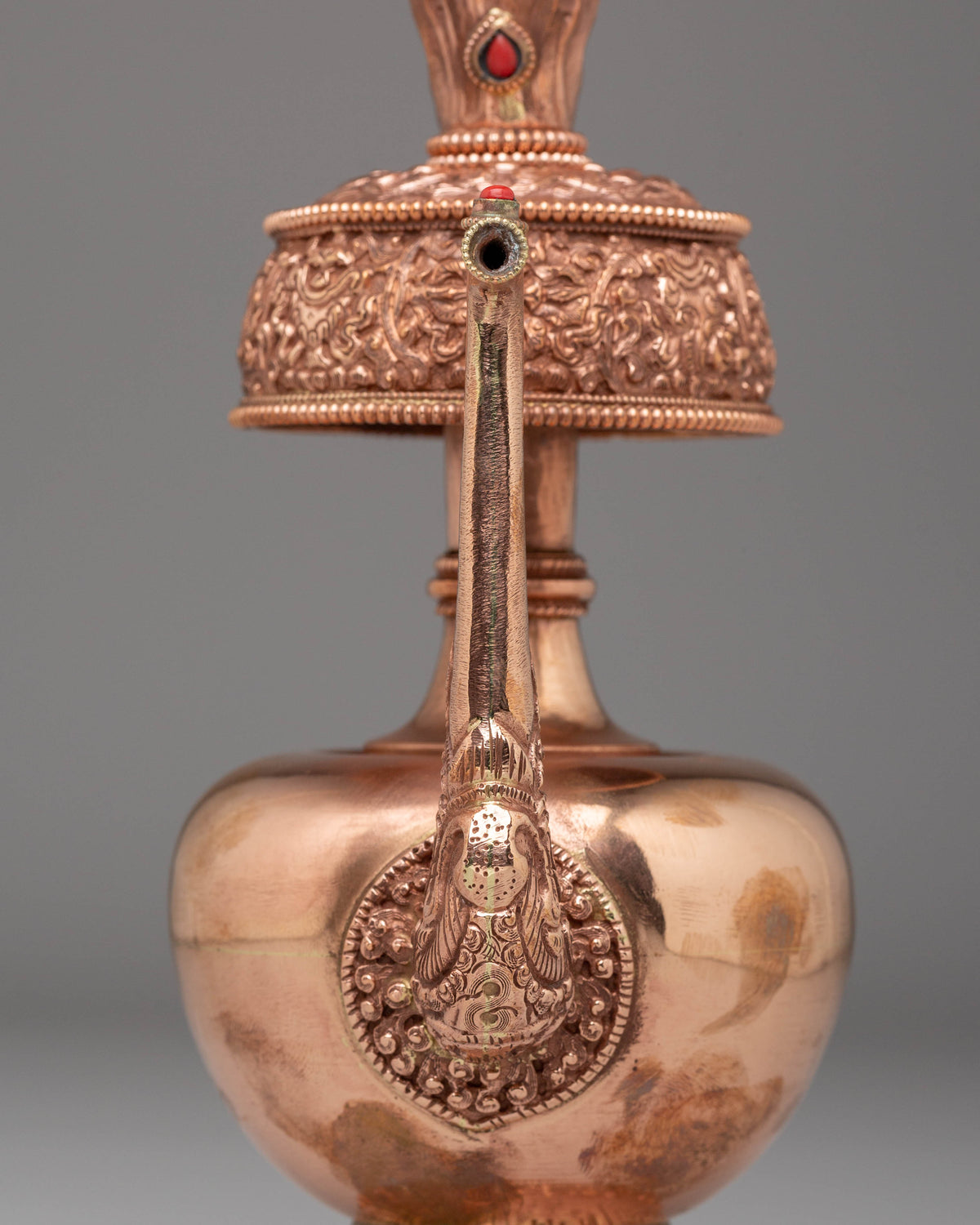 Tibetan Bhumba Offering Vessel | A Sacred Ritual Object for Spiritual Ceremonies