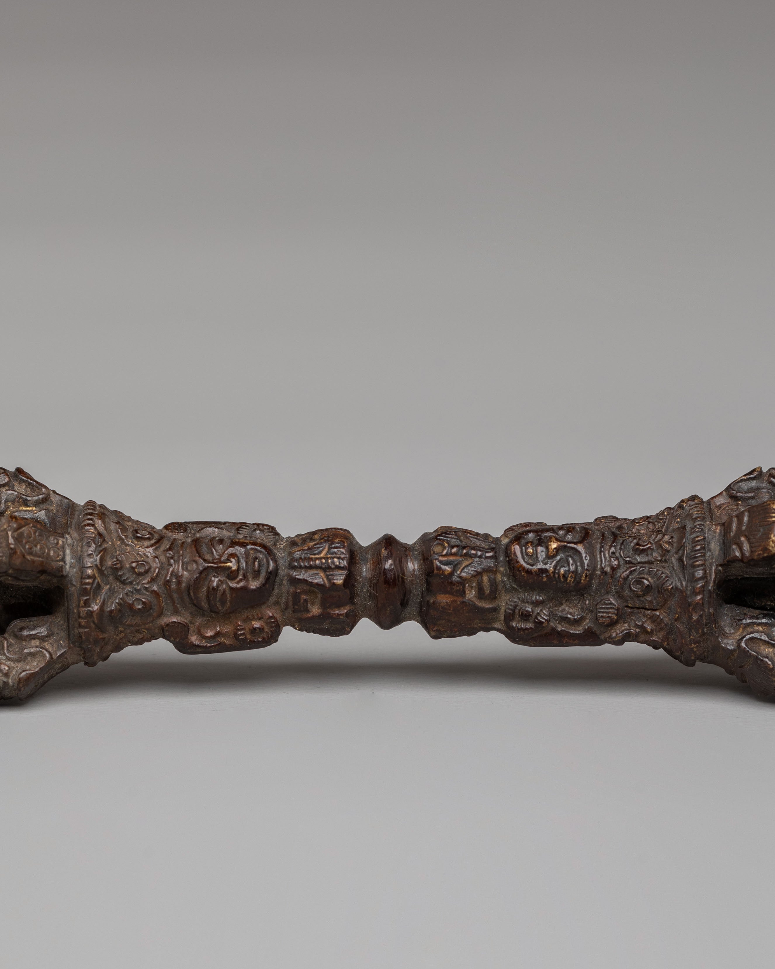 Traditional Tibetan Ceremonial Vajra | Handcrafted Brass Dorje