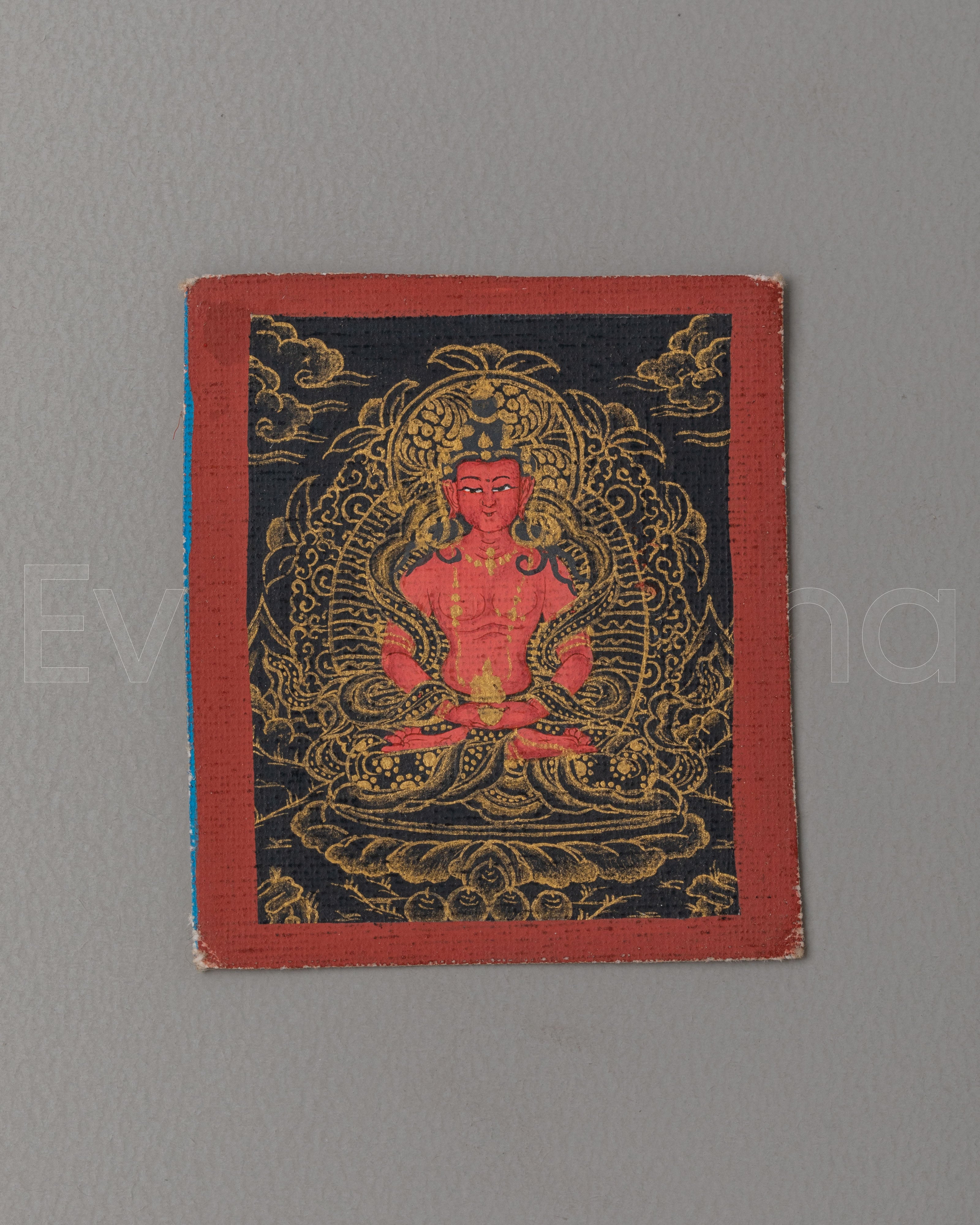 Amitayus Thangka for Locket 
