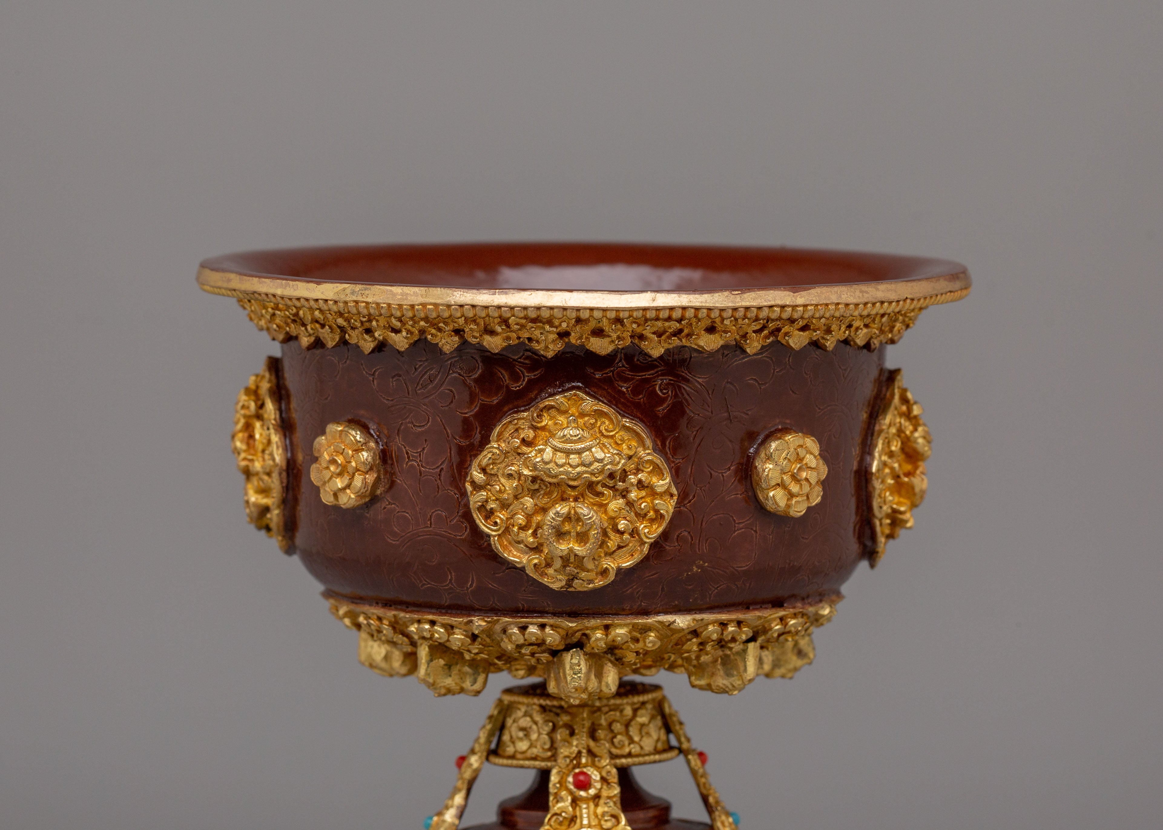Himalayan Butter Lamp for Ritual | Tibetan Buddhist Light Offering