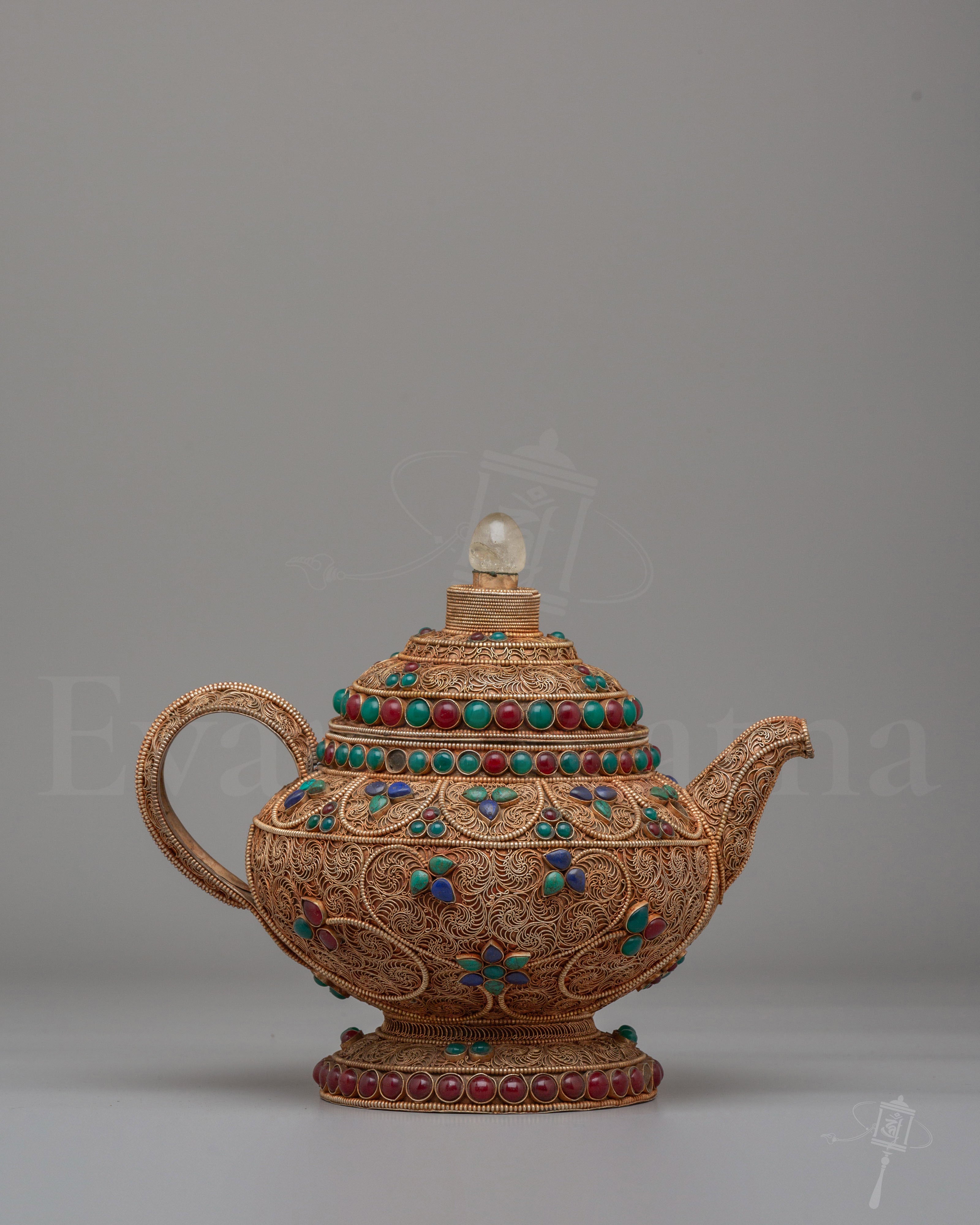 Handcrafted Filigree Tea Pot