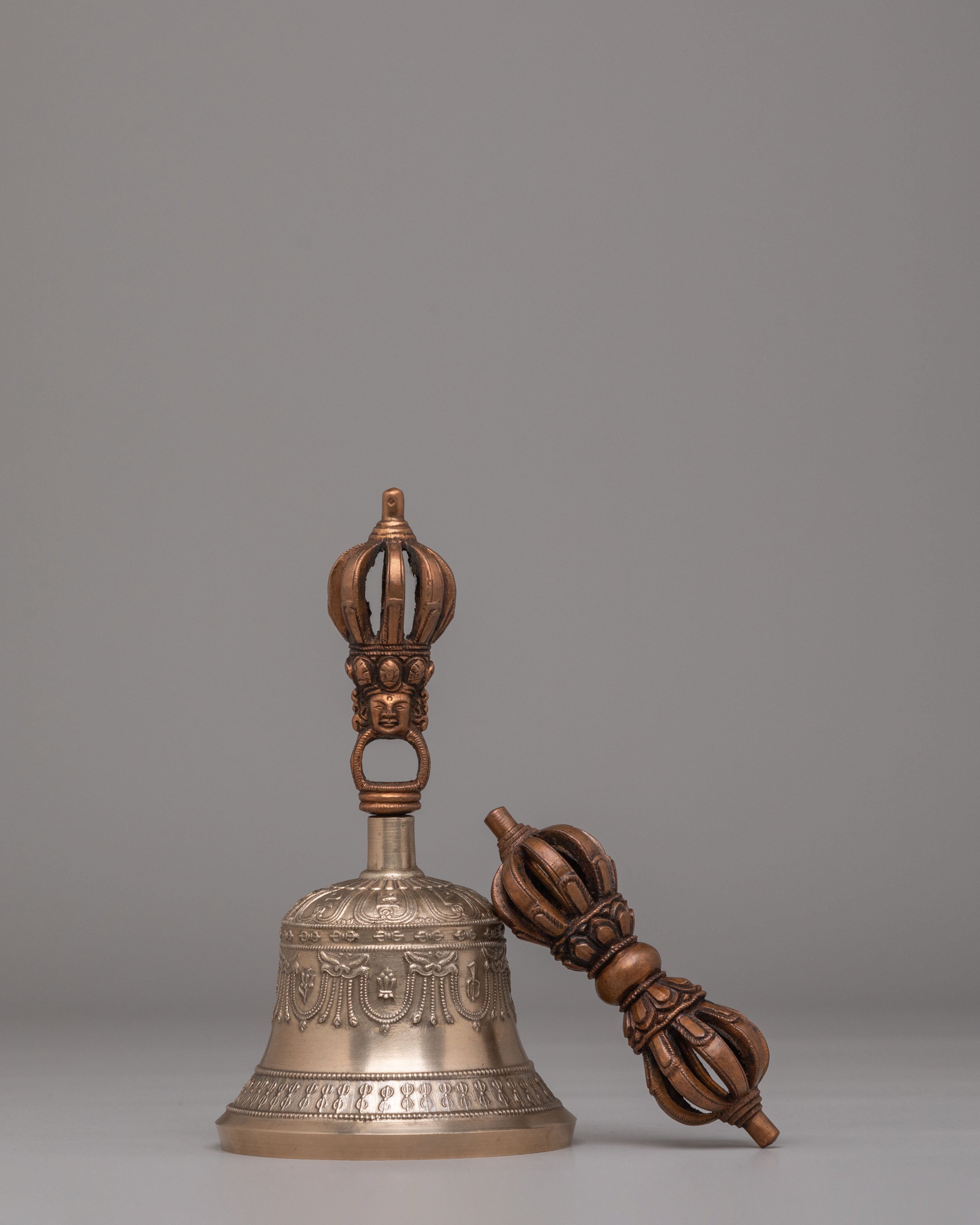 Vajra and Bell Set for Buddhist Ceremonies | Tibetan Ritual Tools