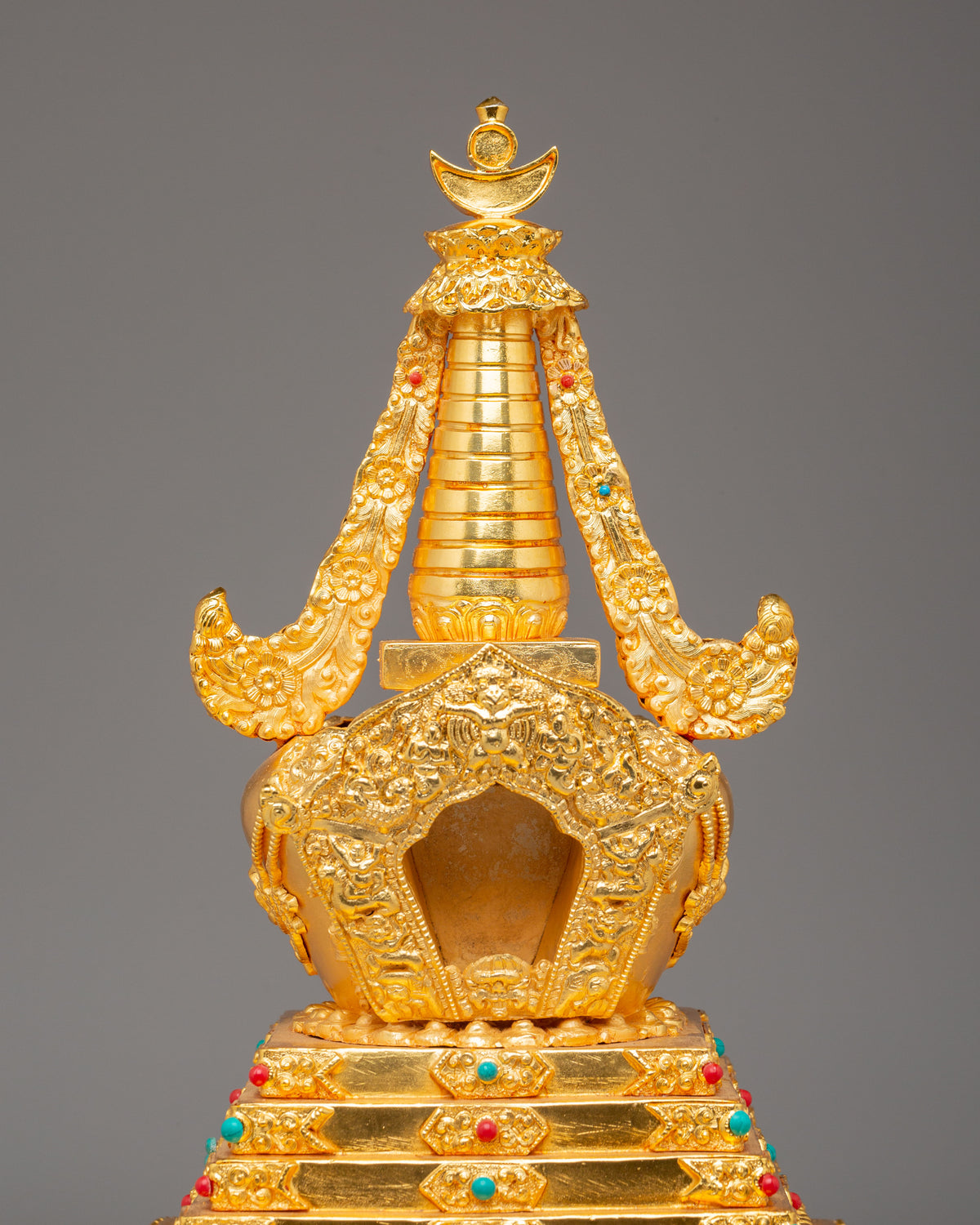 Buddhist Relic Enlightenment Stupa | Sacred Symbol of Awakening