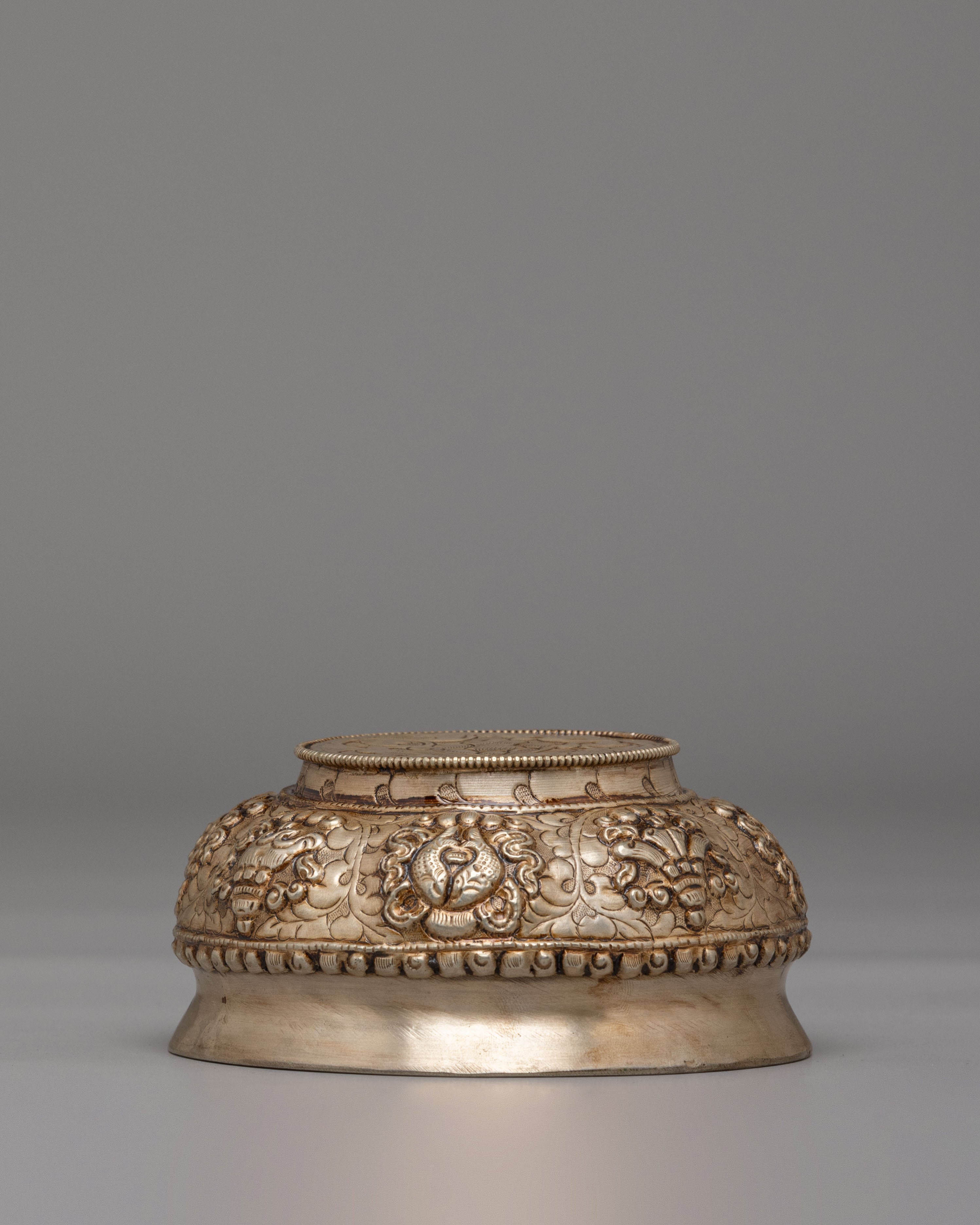 Traditional Offering Bowl for Buddhist Altar | Sacred Offering Bowl for Meditation