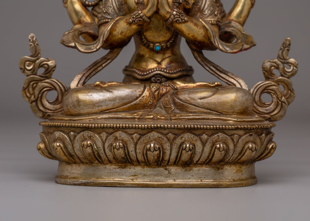 Spiritual Chenrezig Deity Statue | Compassion Symbol