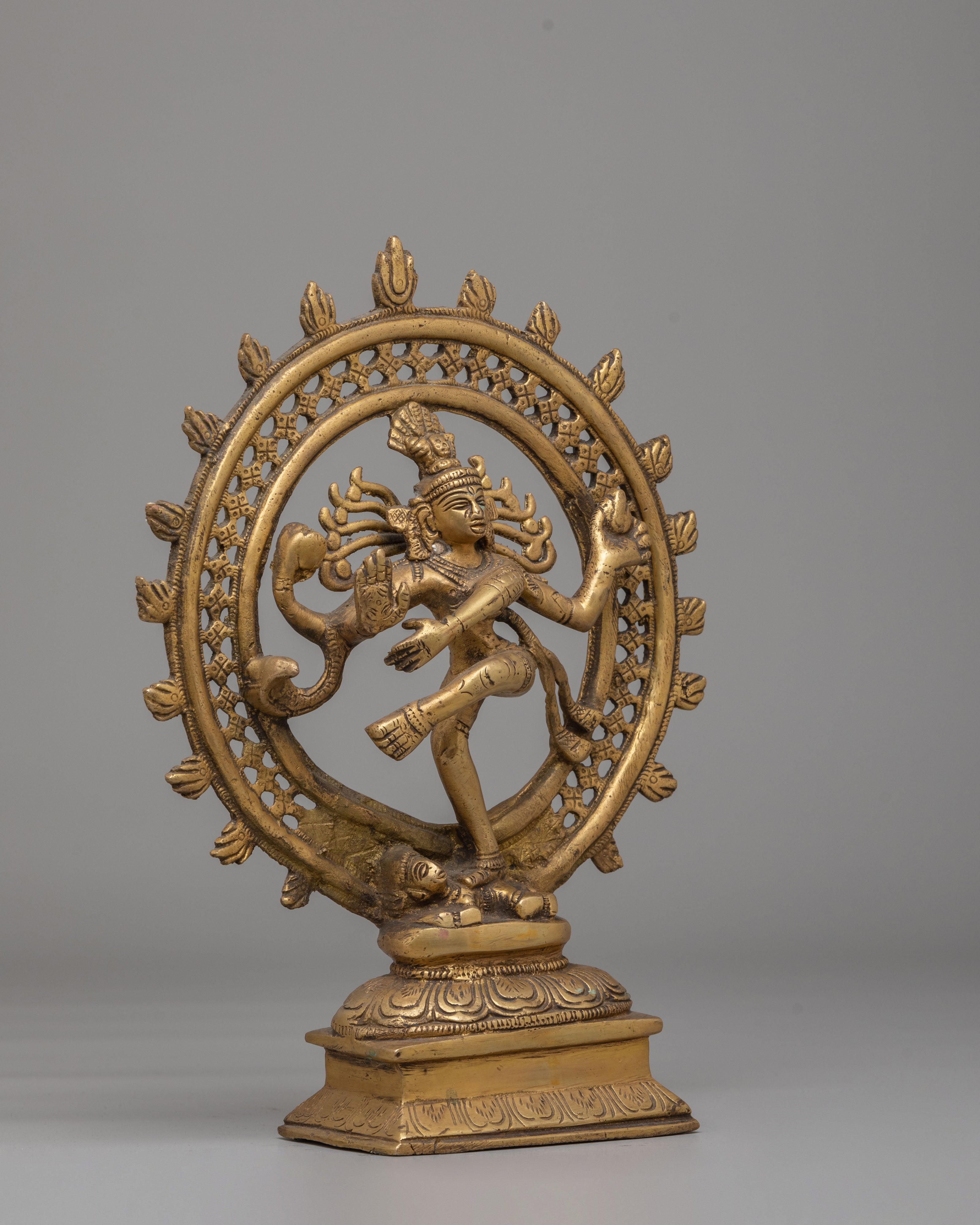 Handmade Nataraj Statue | Sacred Hindu Artwork for Home and Altar Decor